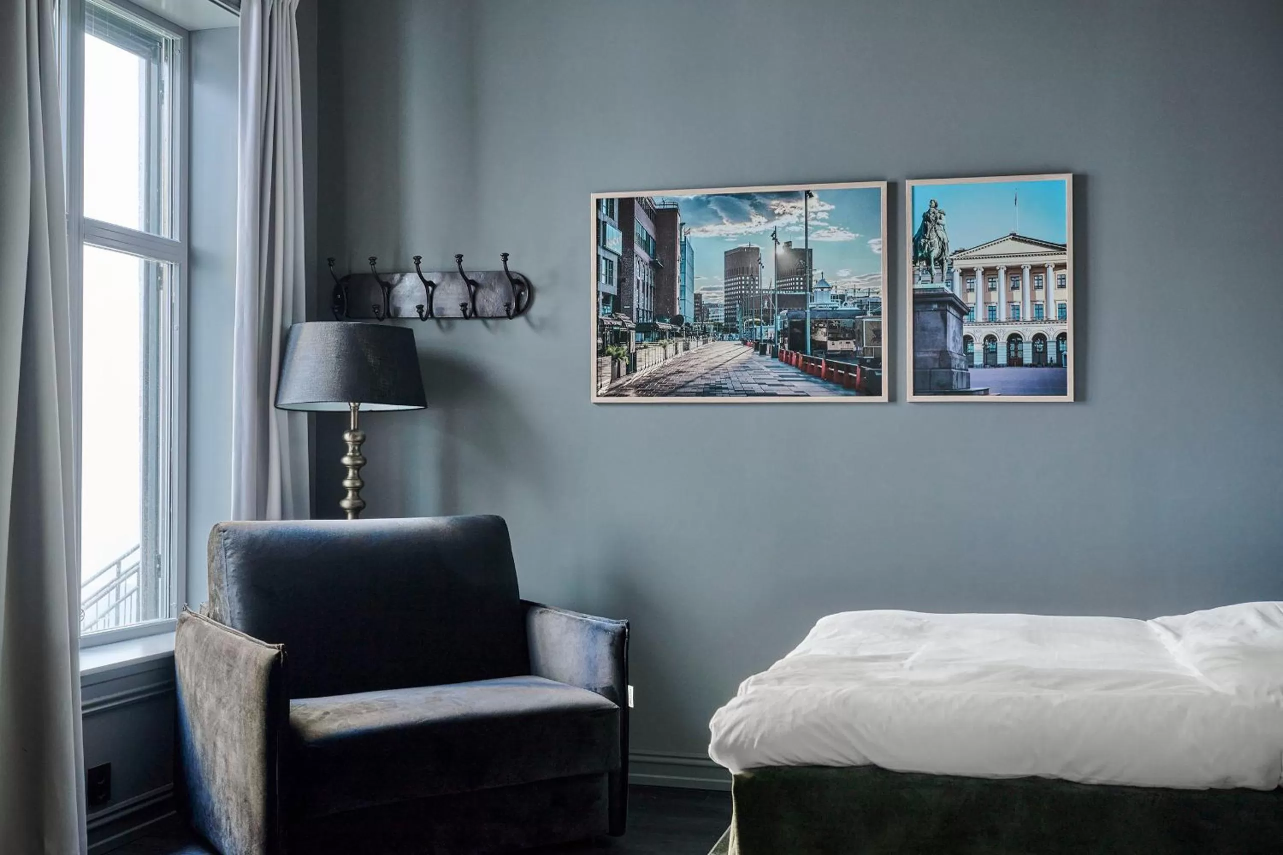 Decorative detail, Bed in Hotel Filip