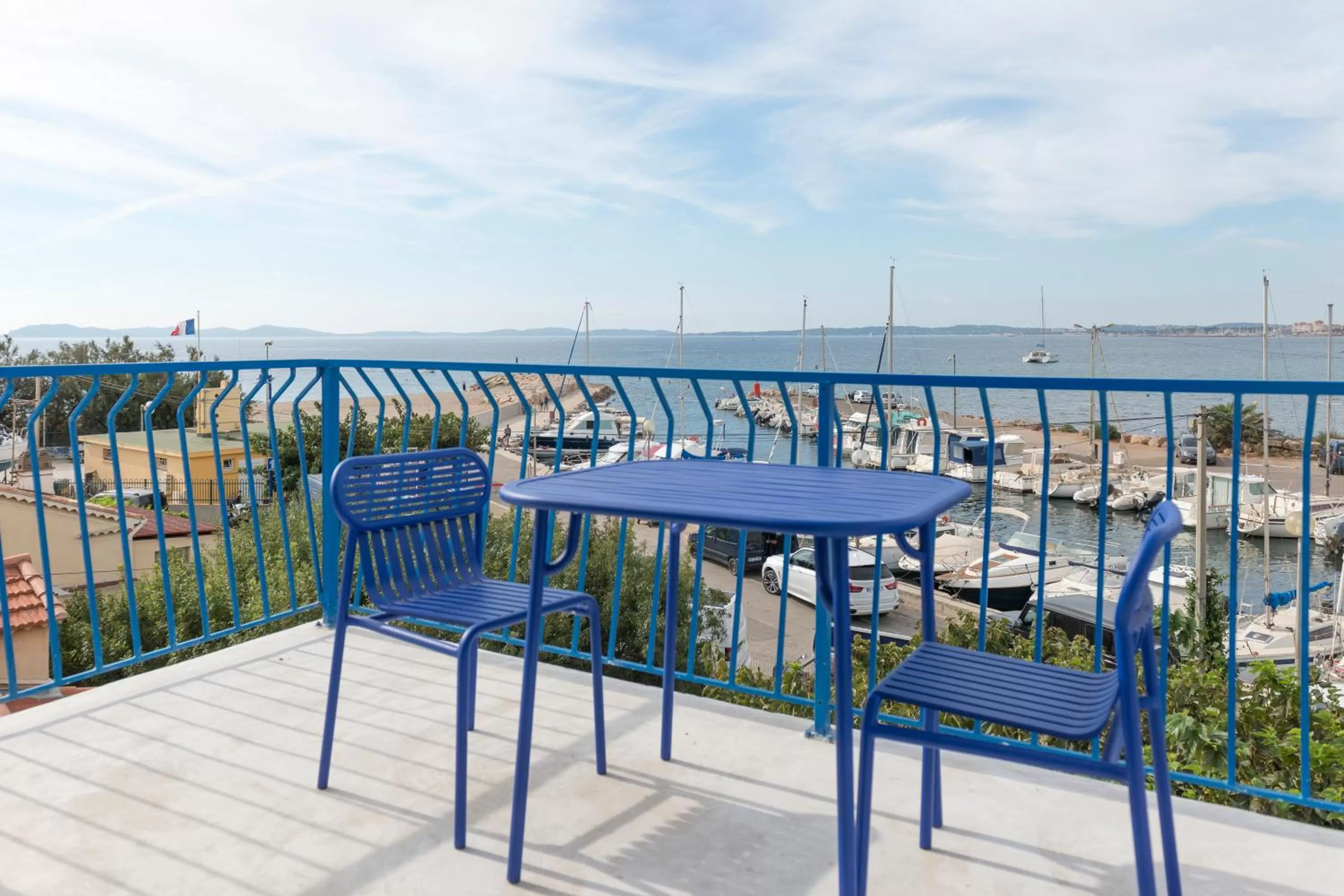 Balcony/Terrace in Hôtel La Reine Jane