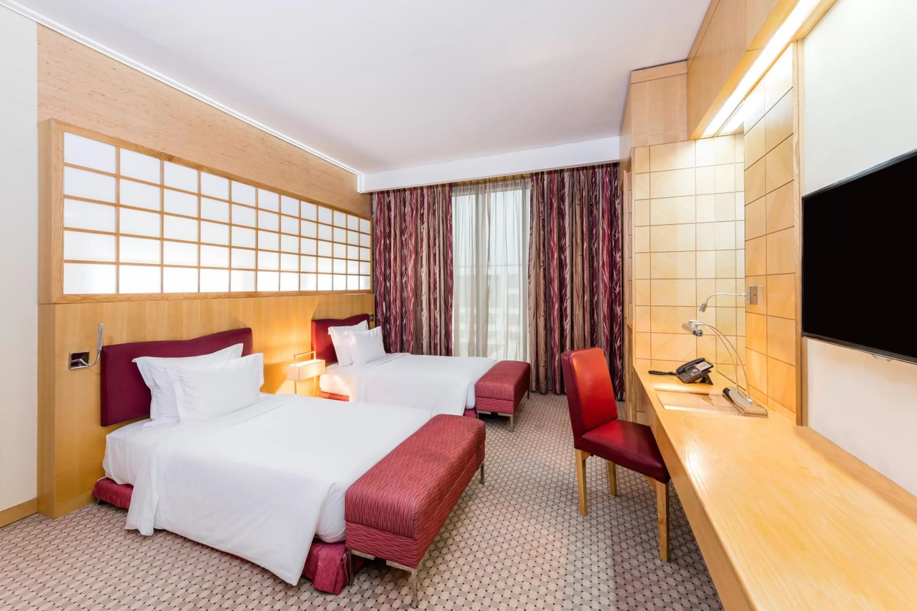 Bed in Radisson Blu Hotel, Doha