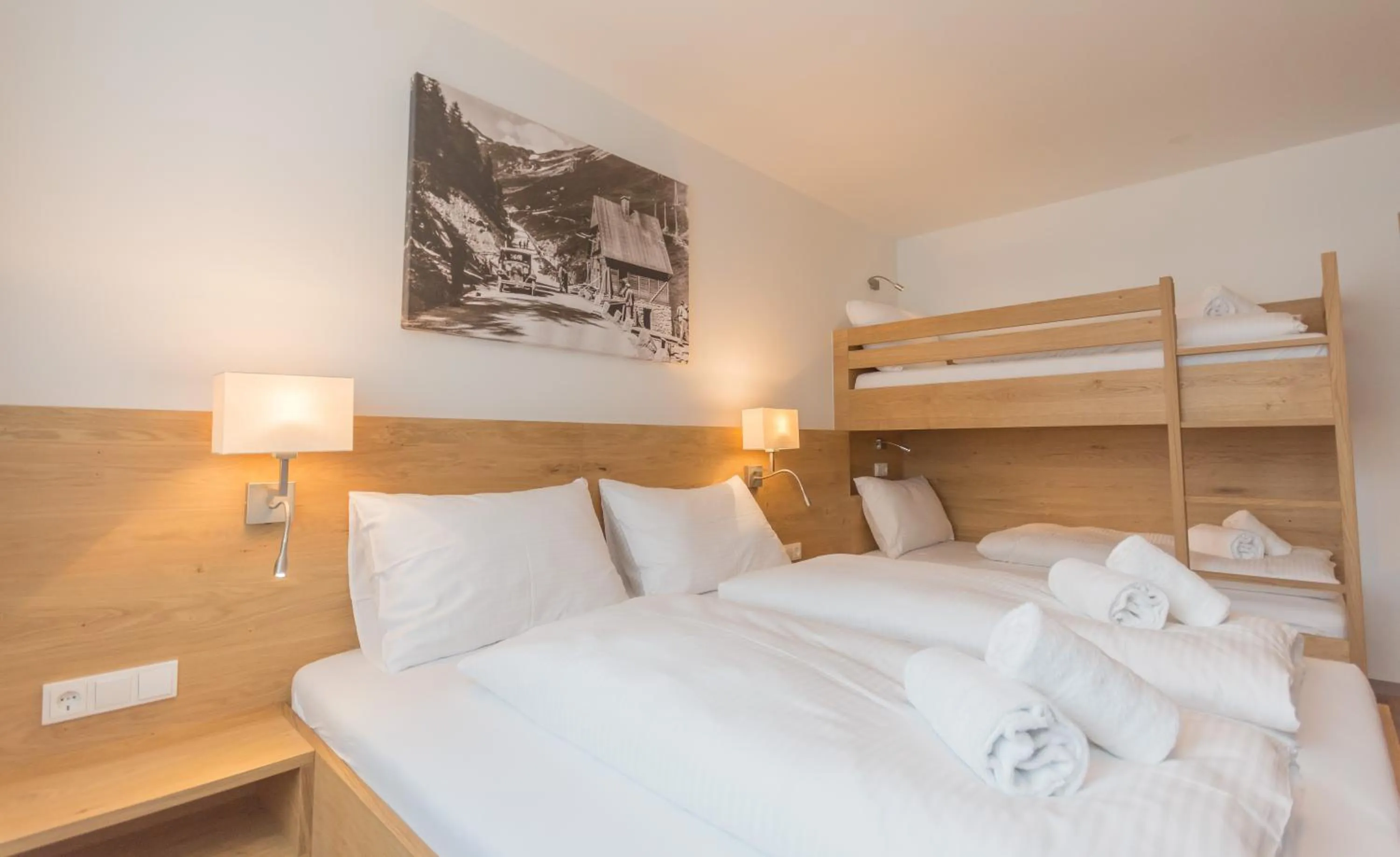 Bedroom, Bed in Schönblick Residence - Absolut Alpine Apartments