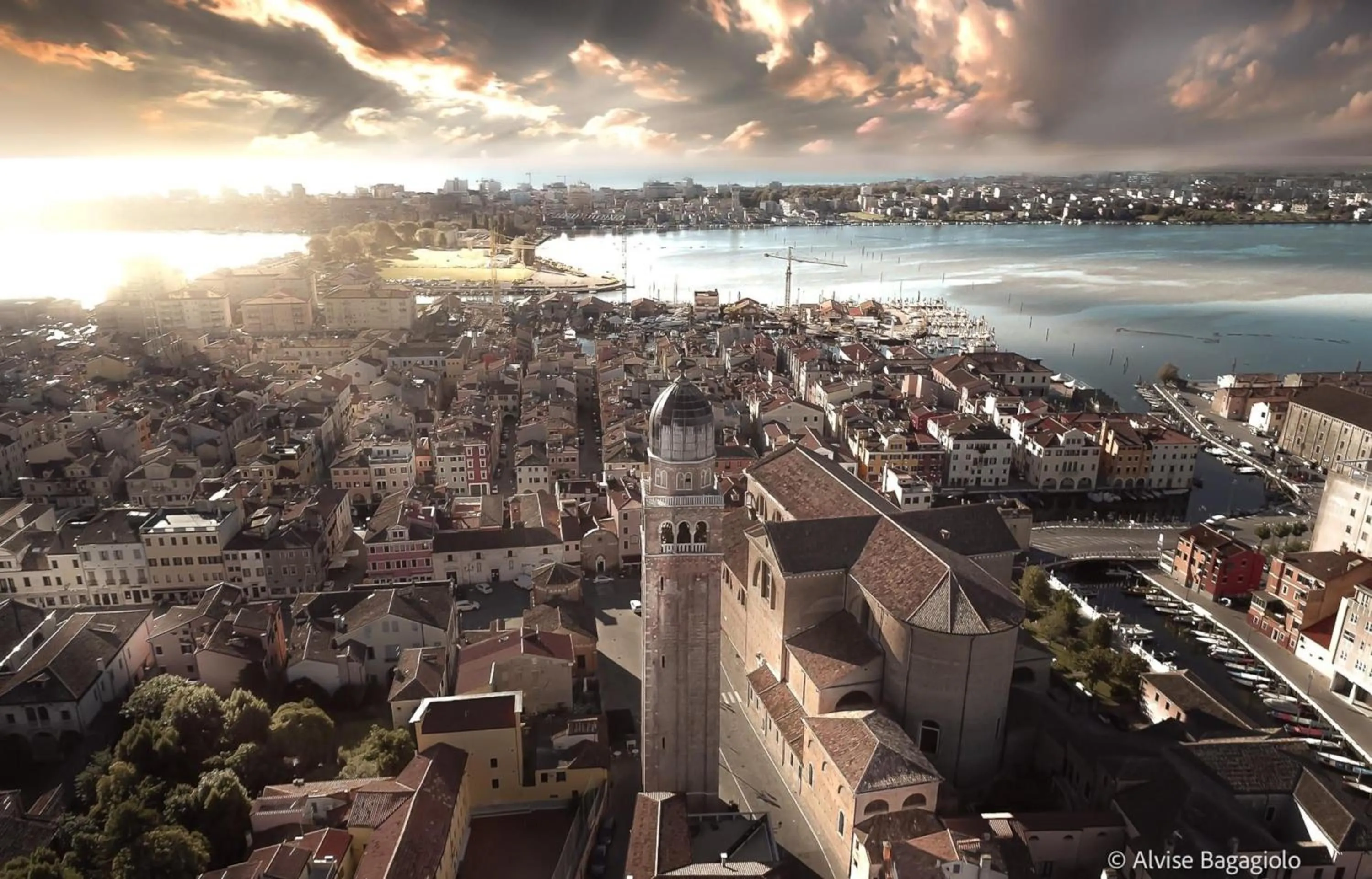 Bird's eye view in Hotel Clodia