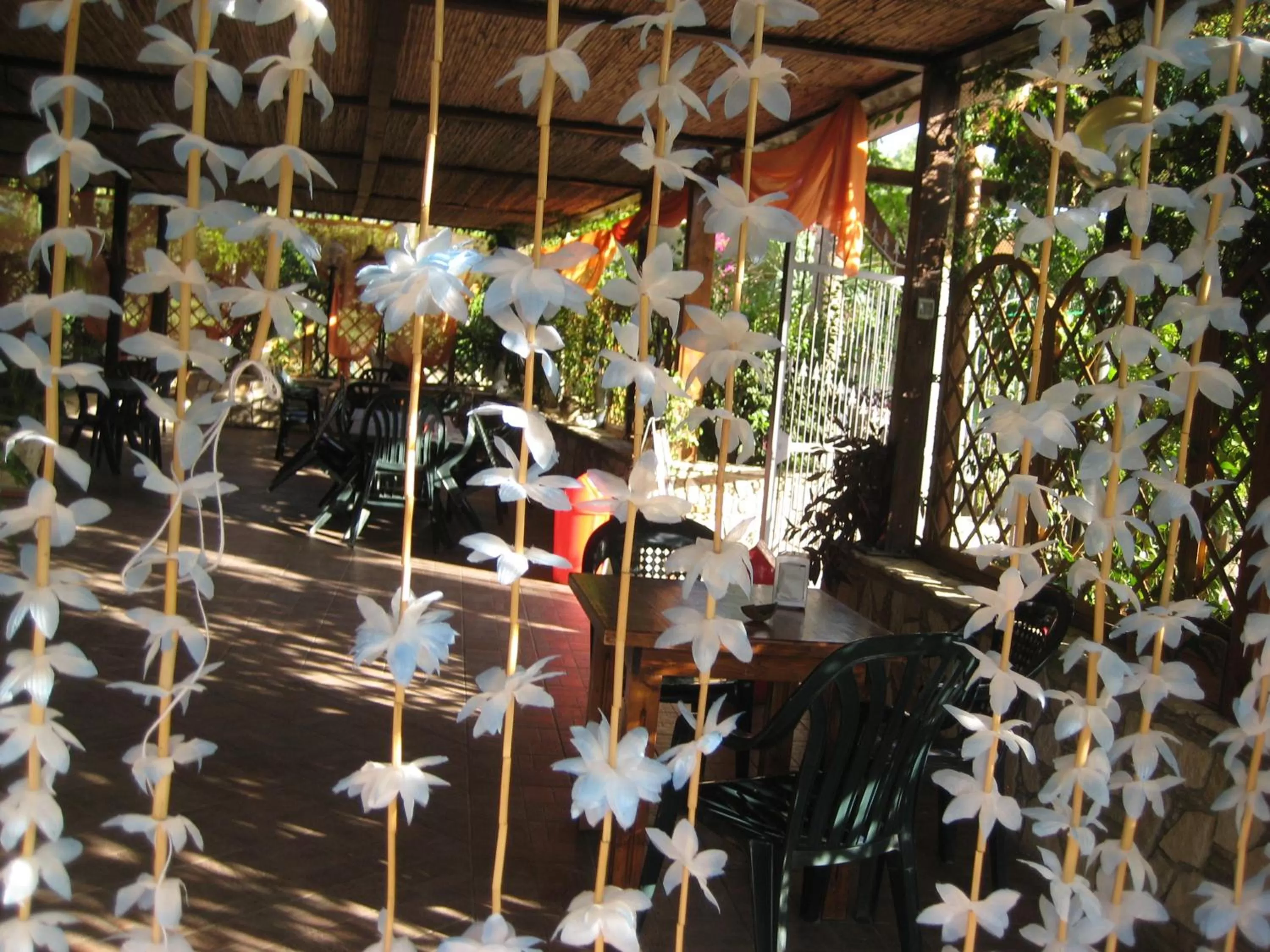 Decorative detail in Oasi del Lago