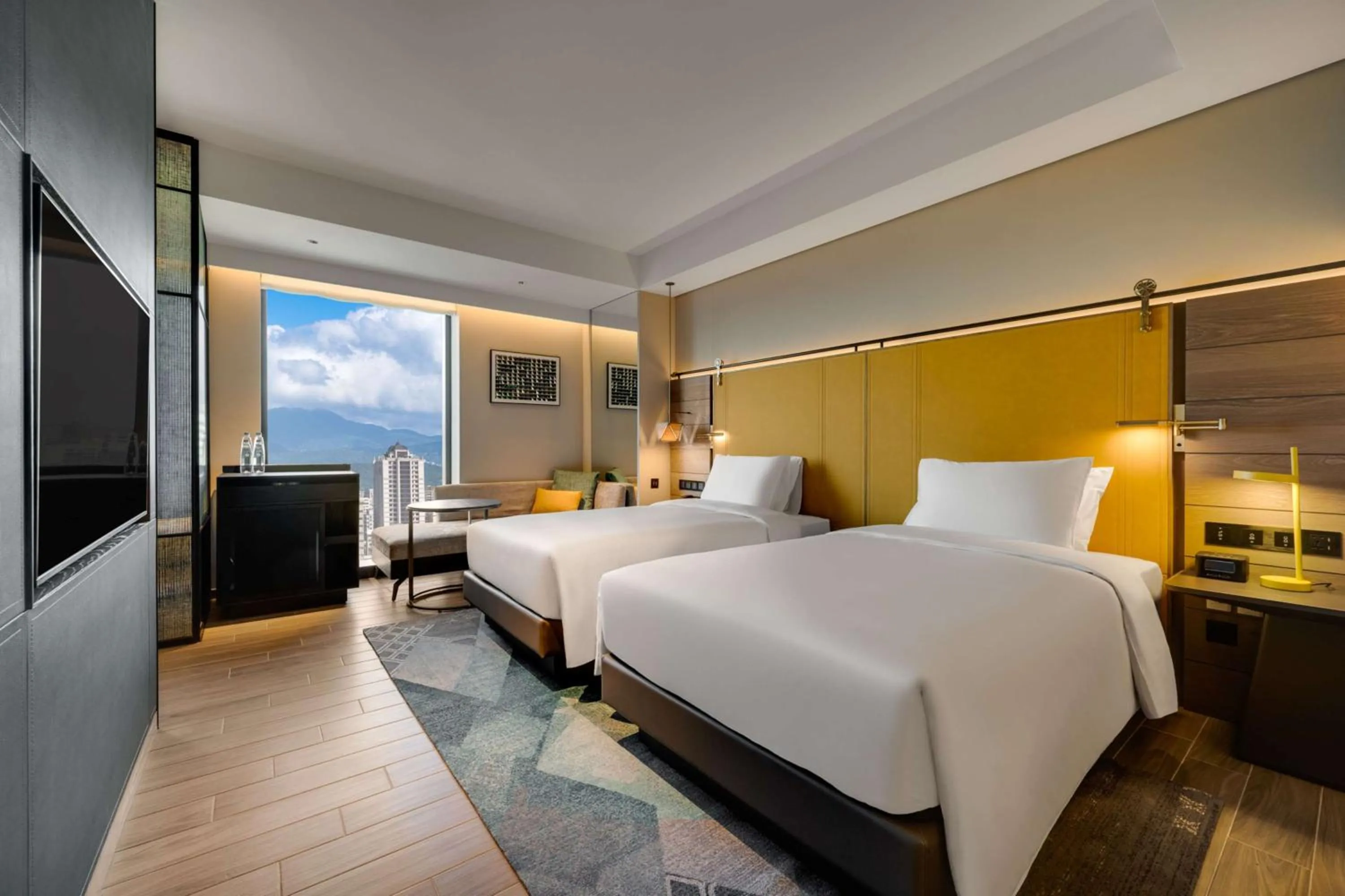 Bed in Hotel Resonance Taipei, Tapestry Collection by Hilton