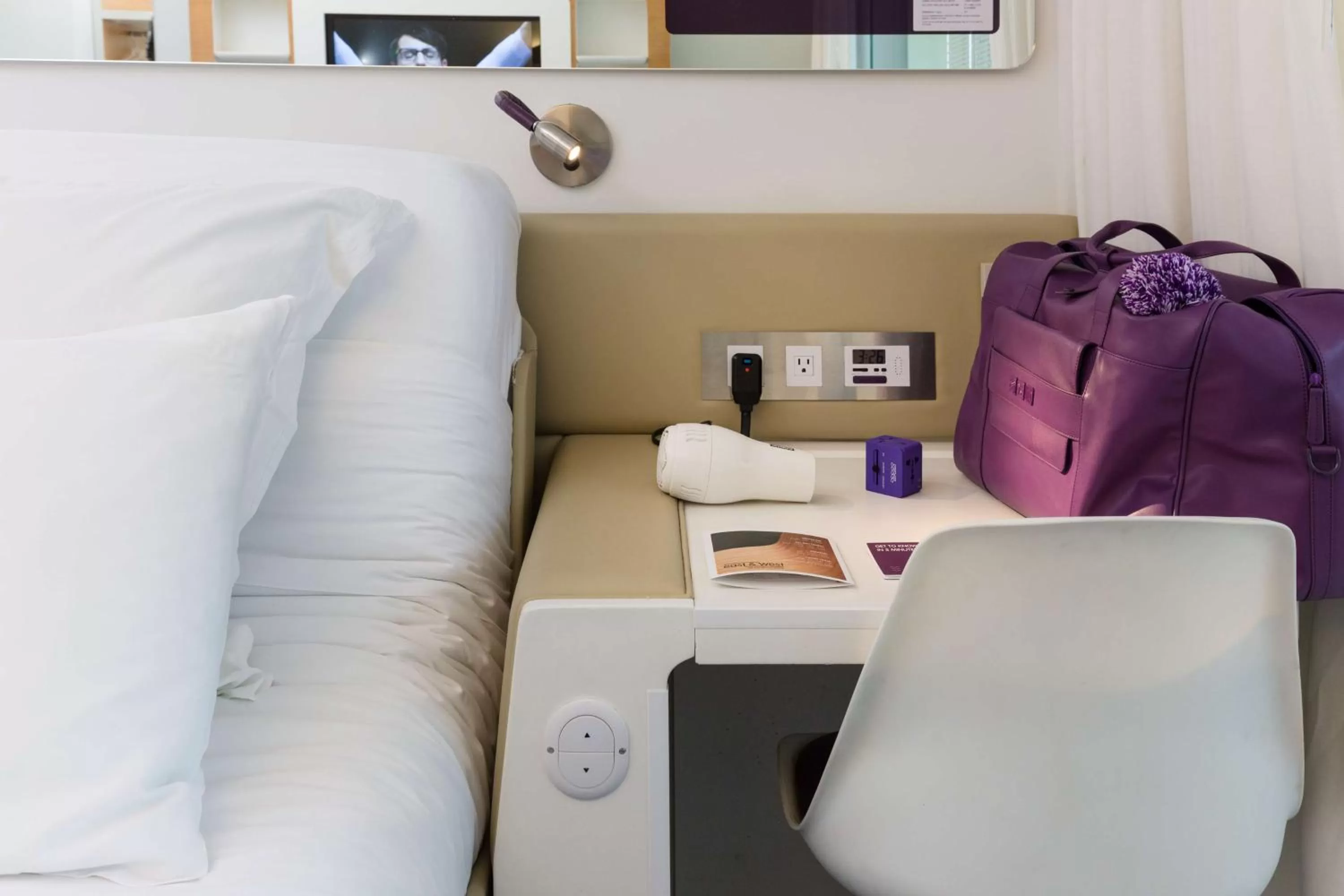 Photo of the whole room in YOTEL New York Times Square