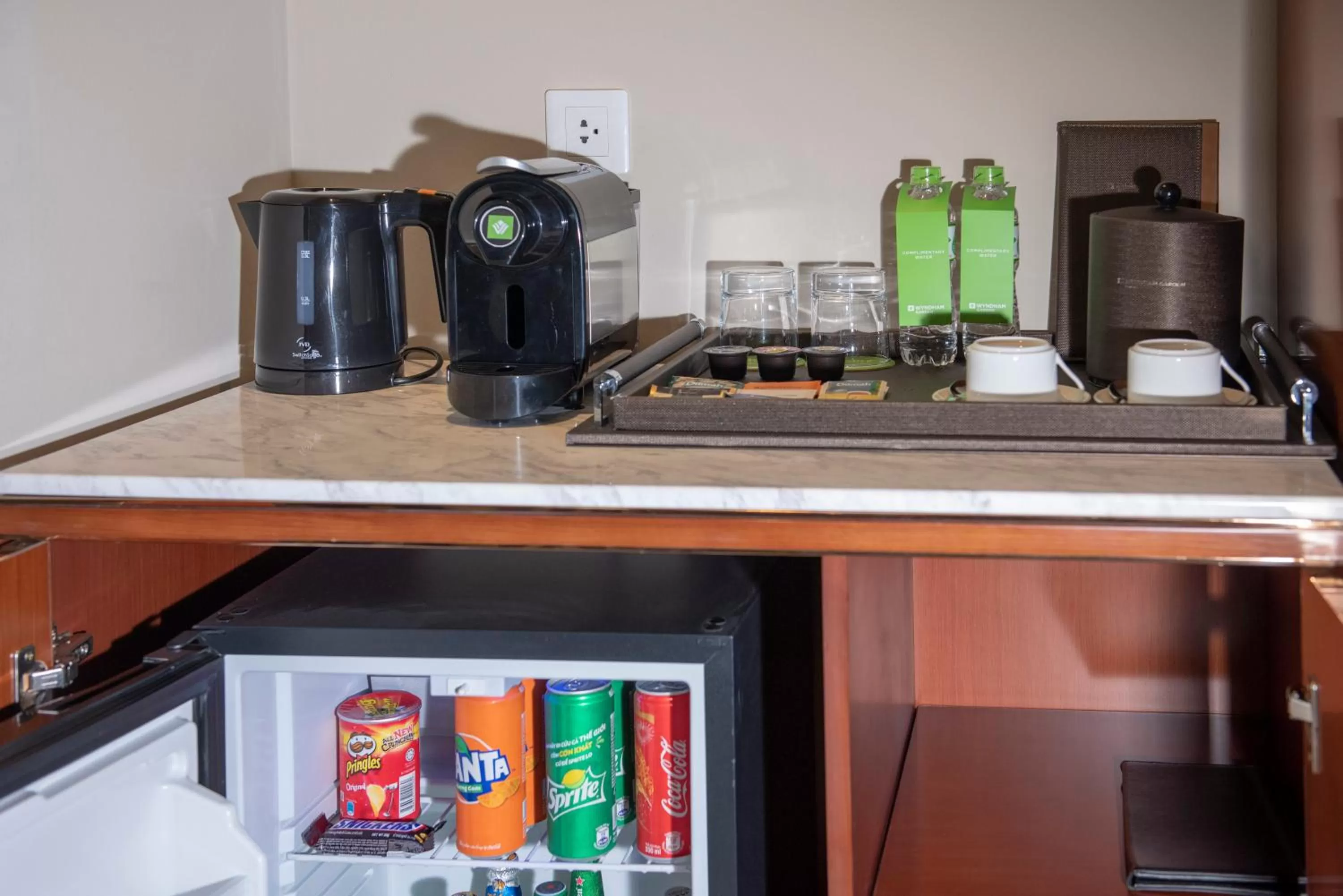 Coffee/tea facilities in Wyndham Garden Hanoi