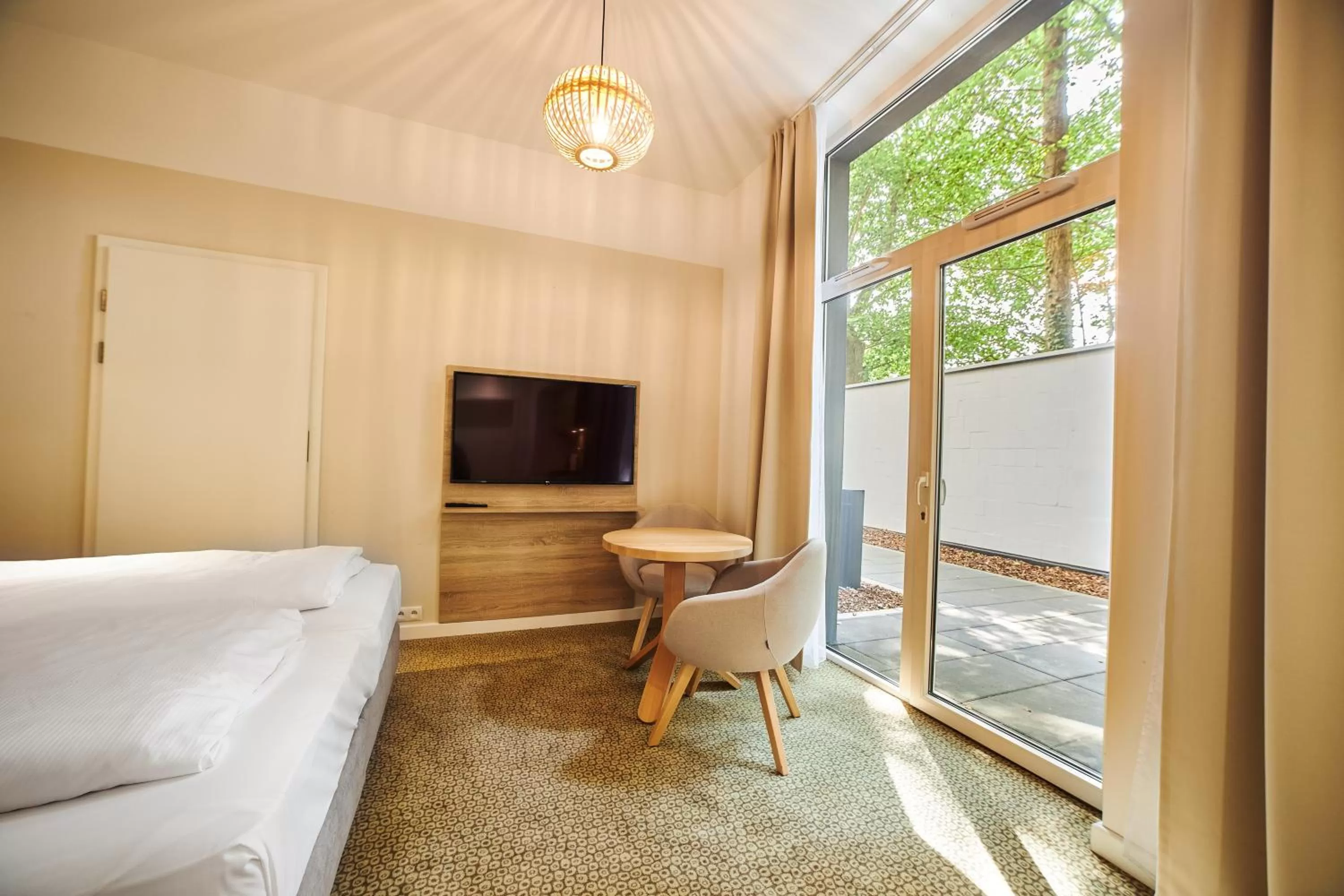 Bed in Molo Park Aparthotel