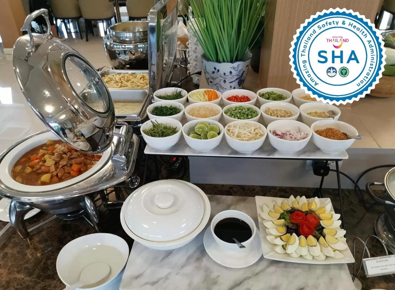 Restaurant/places to eat in S Bangkok Hotel, Navamin