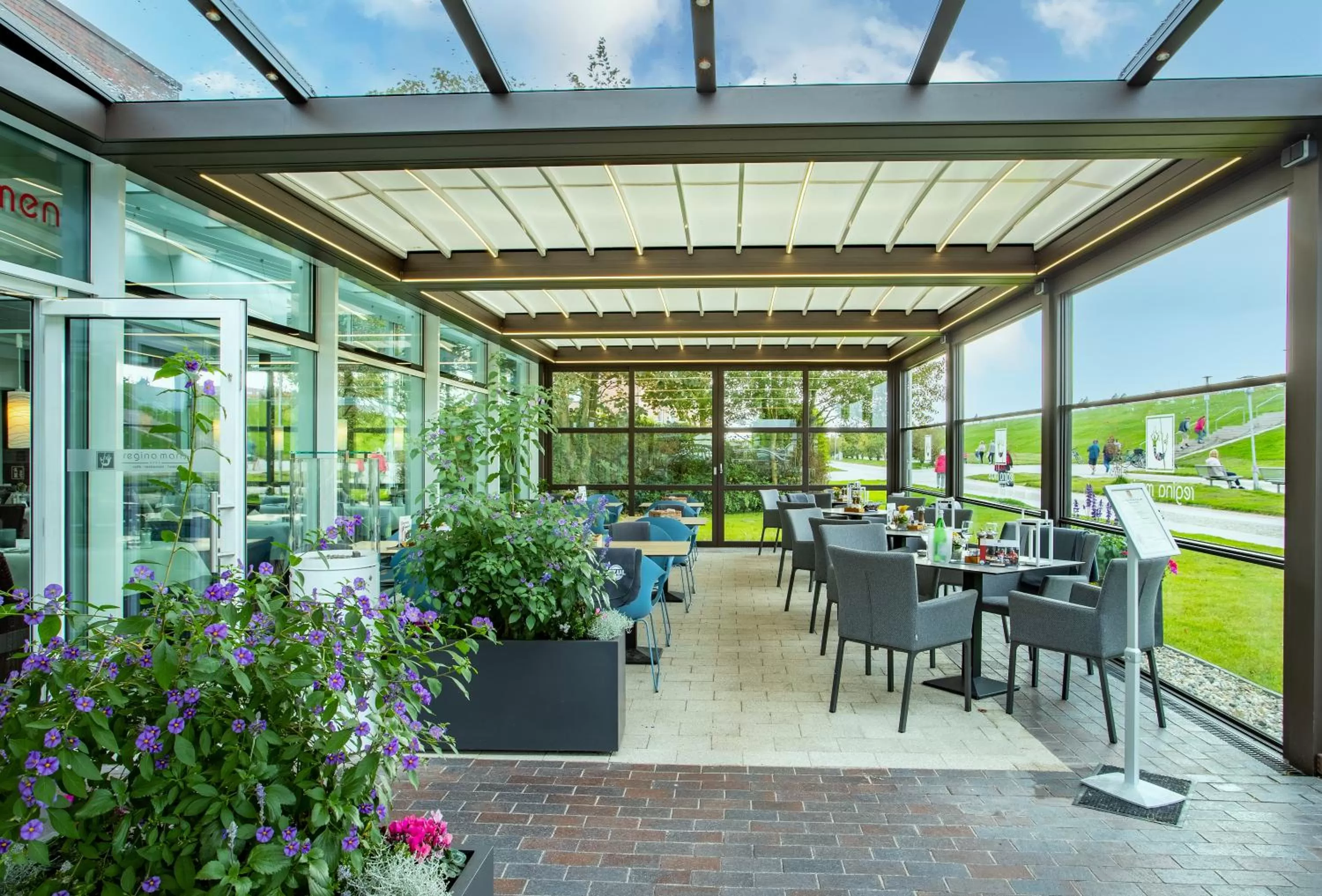 Balcony/Terrace in Hotel Regina Maris