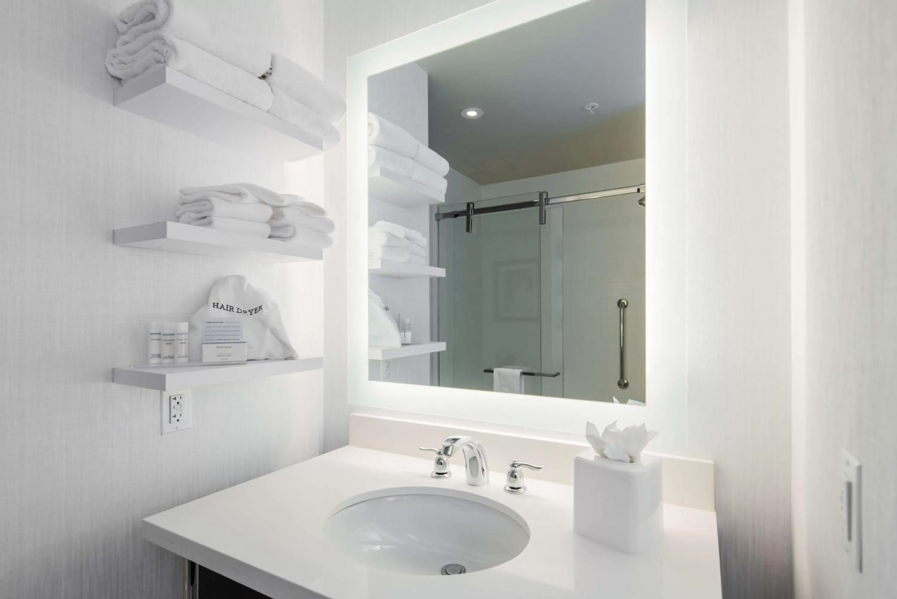 Bathroom in Hampton Inn & Suites Washington, D.C. - Navy Yard