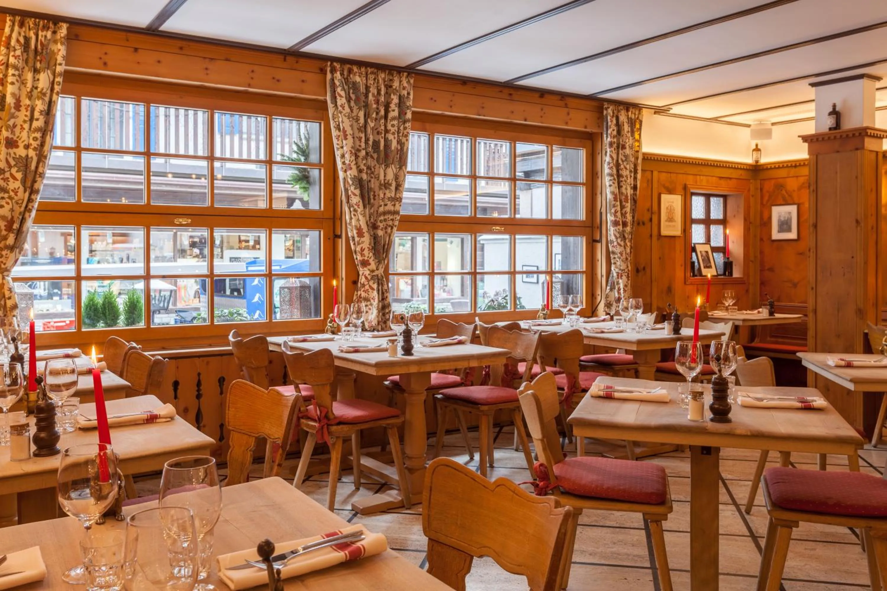 Restaurant/places to eat in Hotel Walliserhof Zermatt
