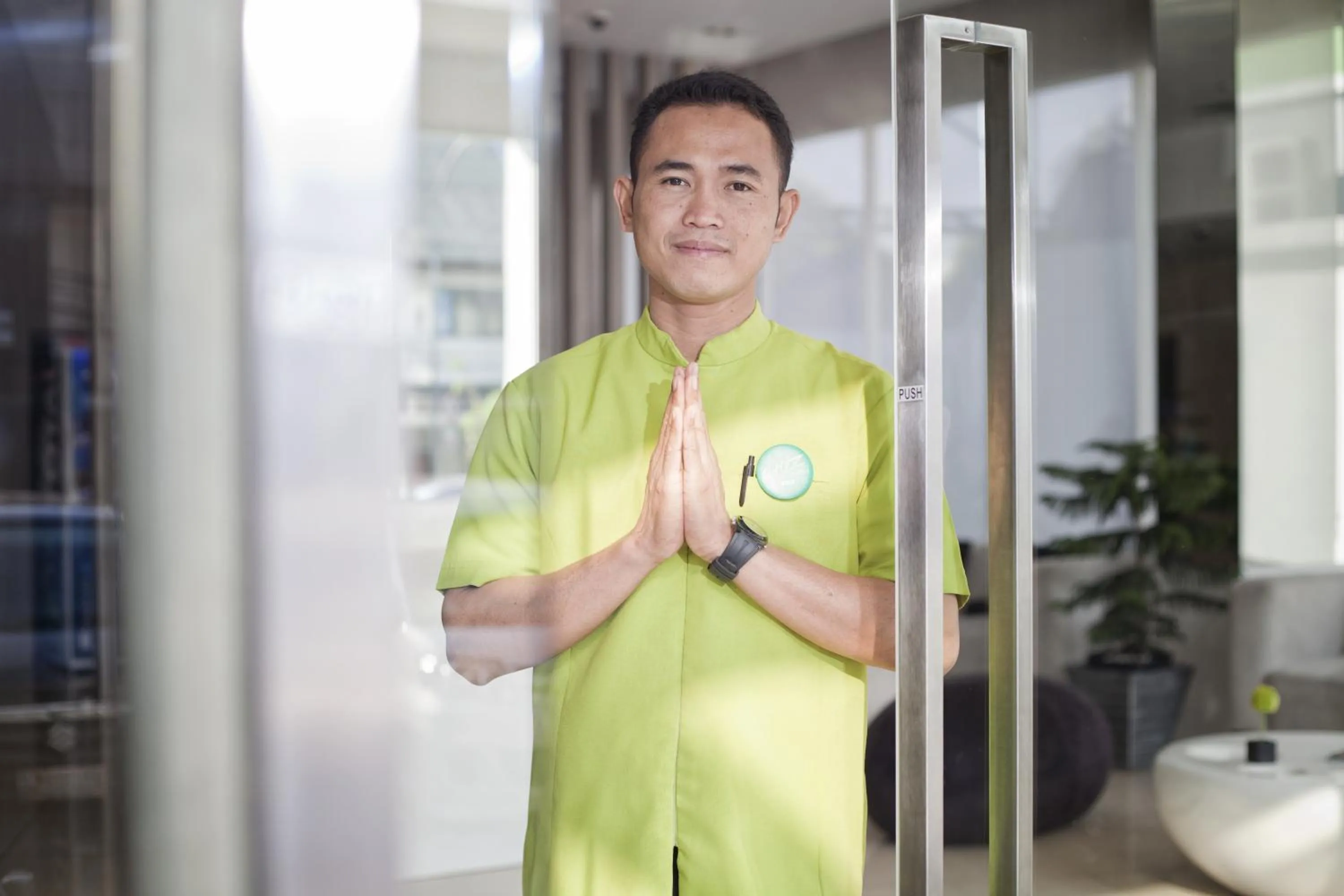 People in Whiz Hotel Cikini Jakarta