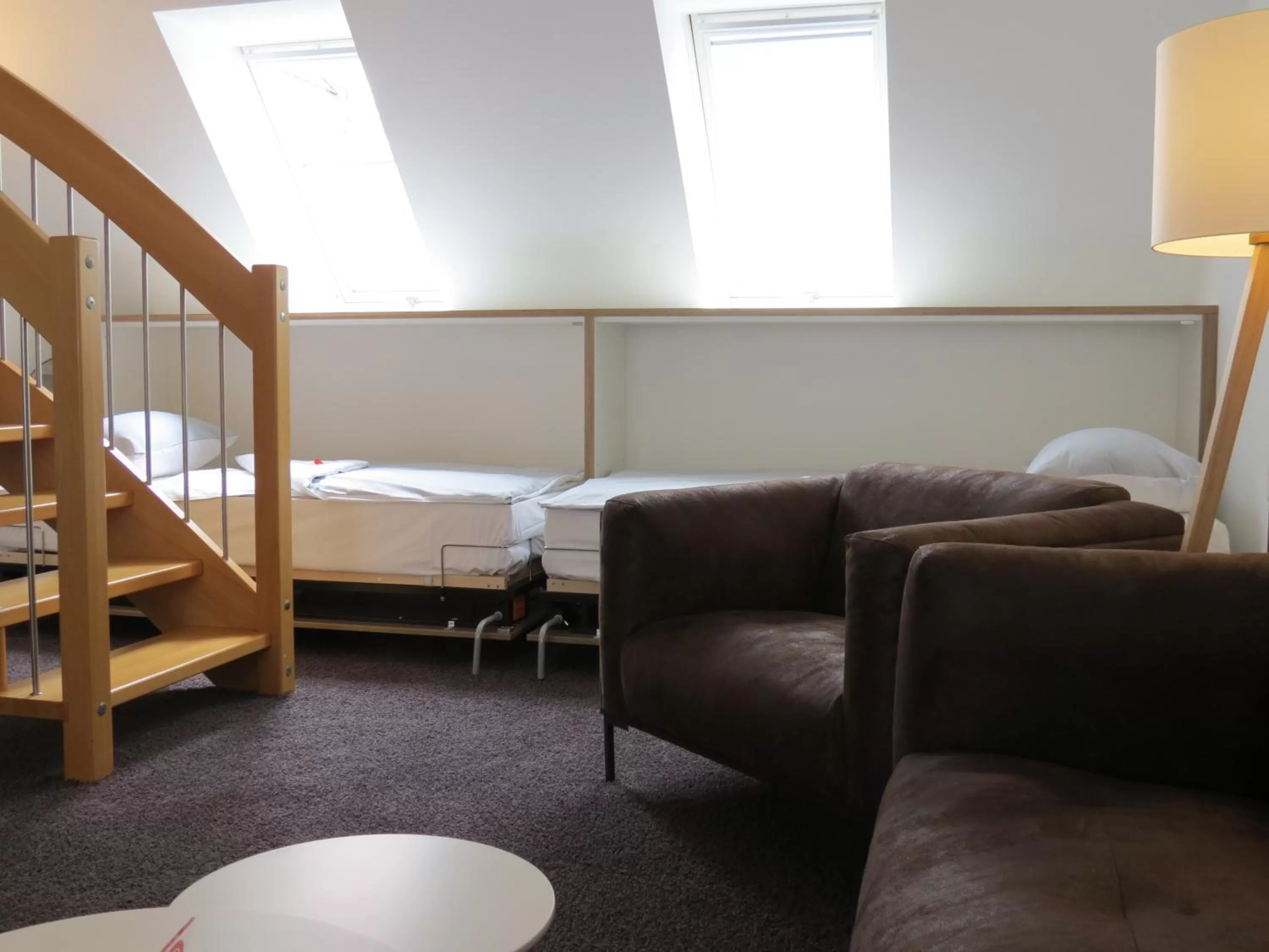 Bed in Comfor Hotel Ulm City