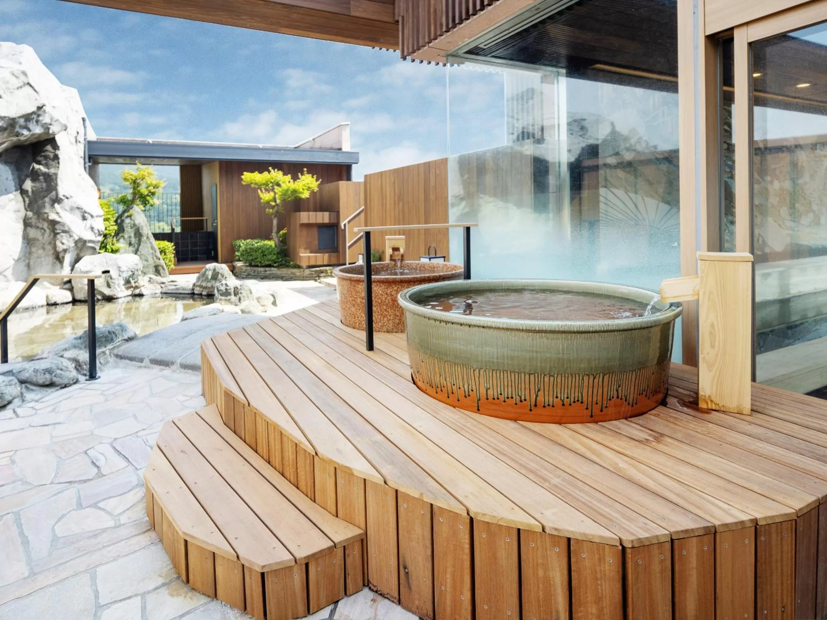 Public Bath in Hotel Sakura Ureshino