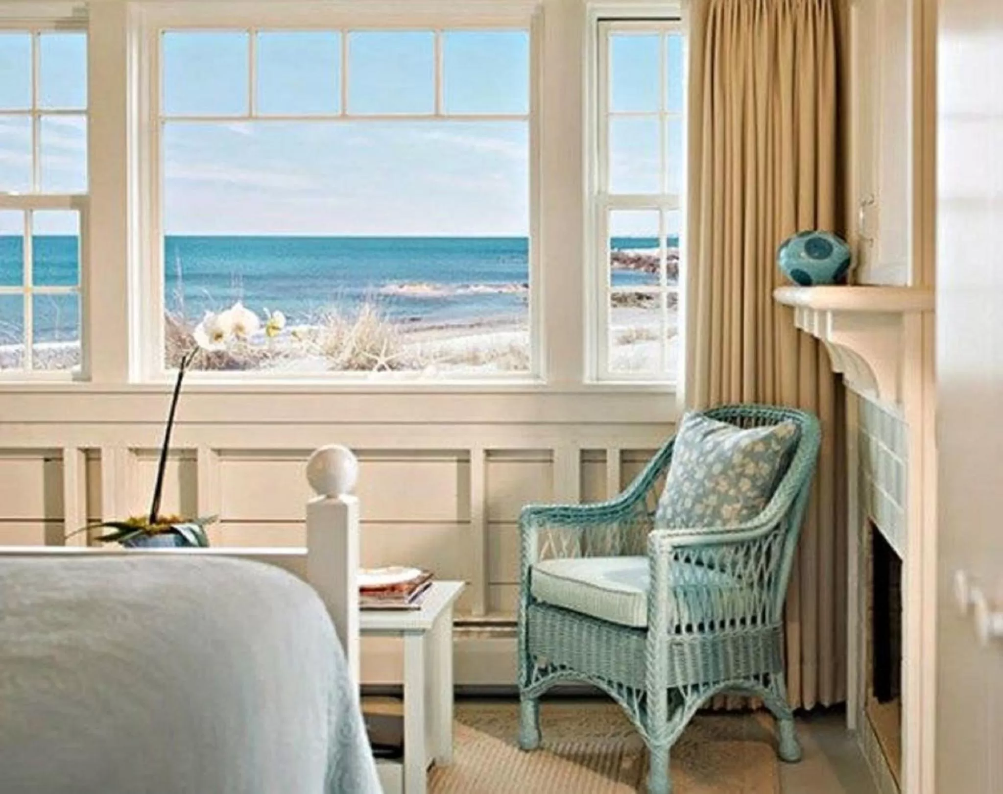 Bedroom in Castle Hill Inn