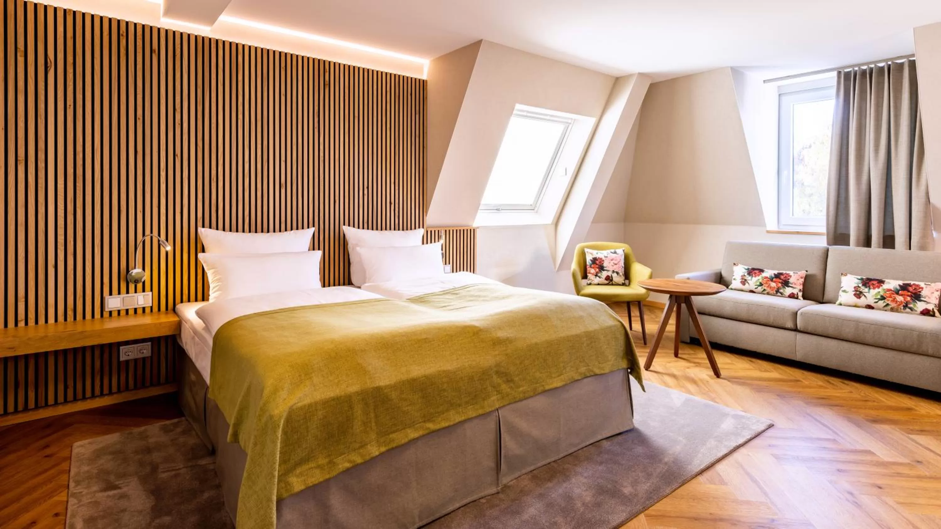 Bed in Parkhotel Güldene Berge