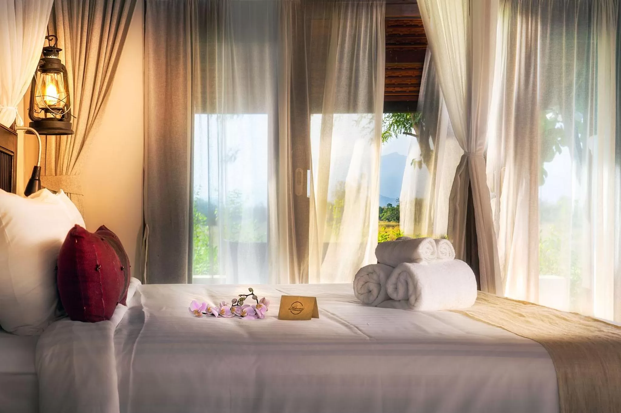 Bed in Sriwilai Sukhothai