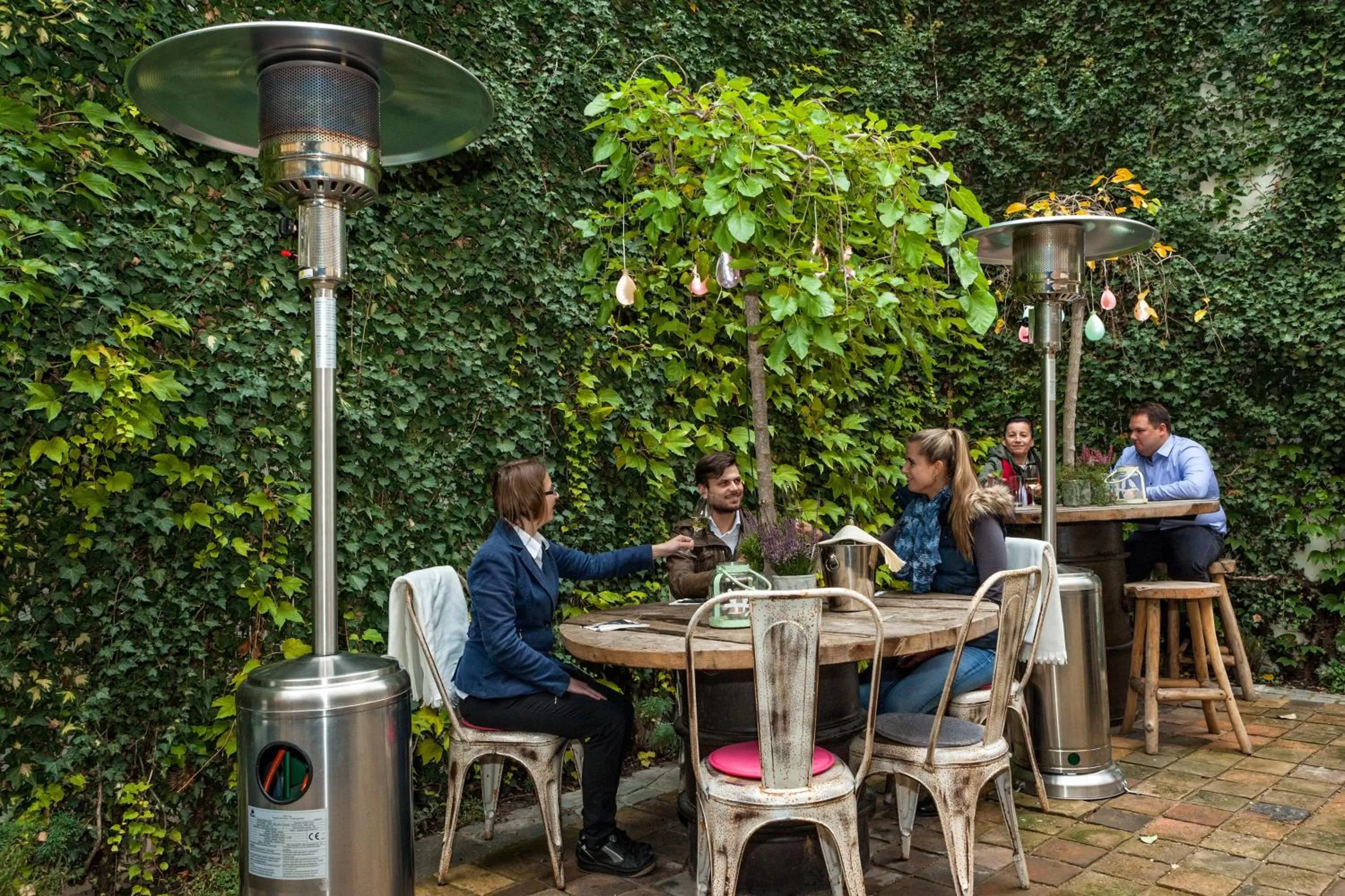 Garden in Cathedral Prague Apartments