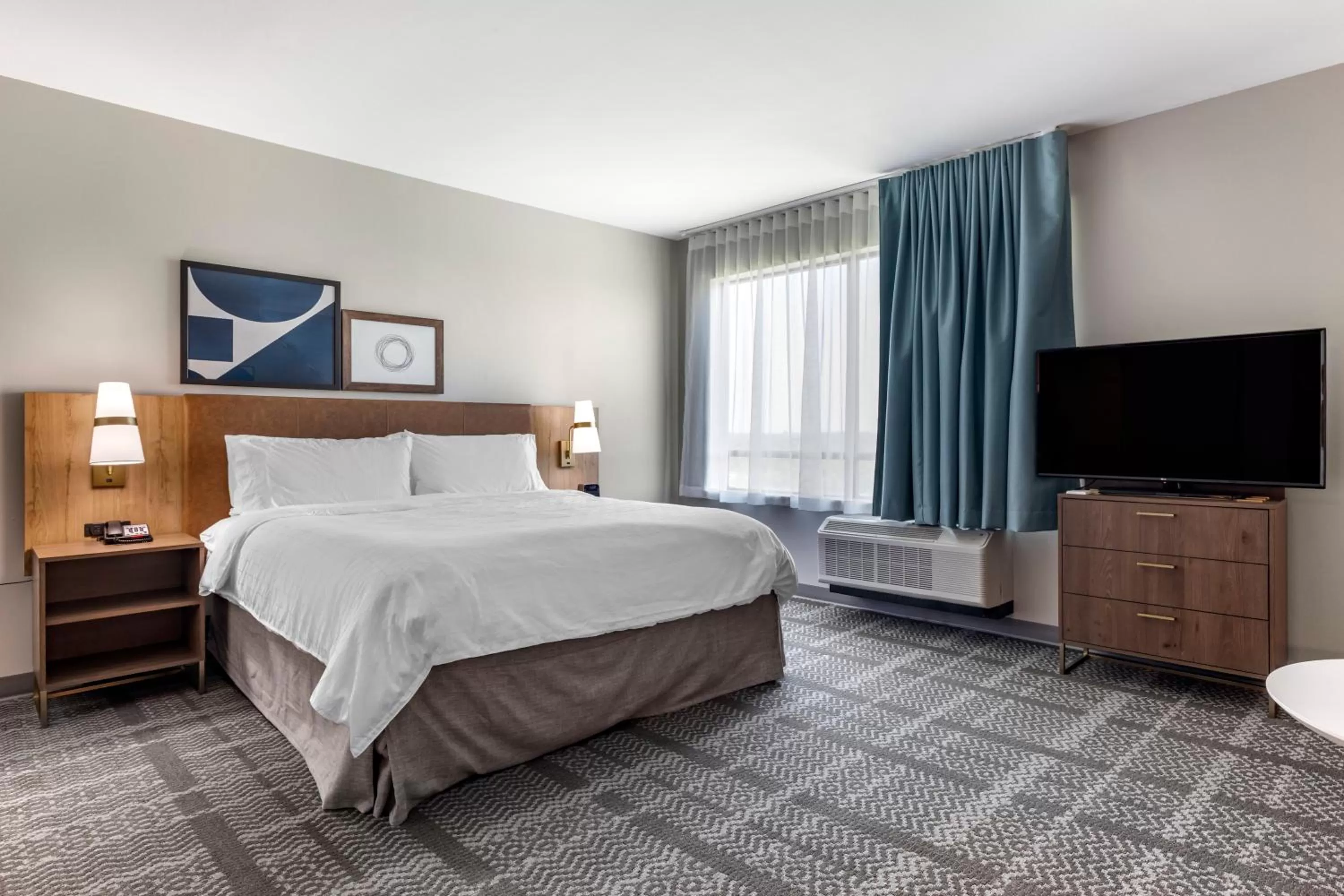 Photo of the whole room, Bed in Staybridge Suites Grand Prairie Near Epic Central by IHG