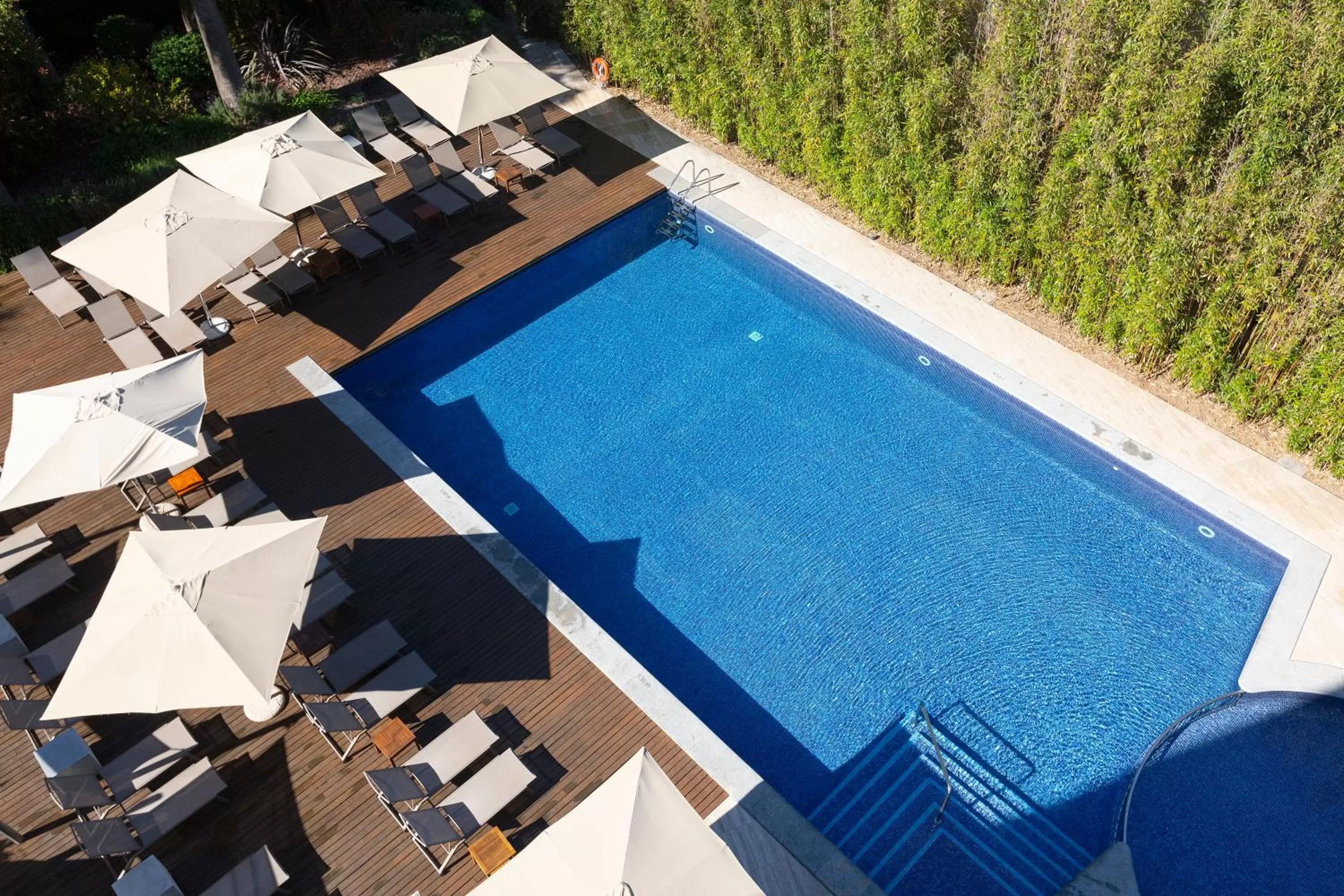 Bird's eye view in Aimia Hotel