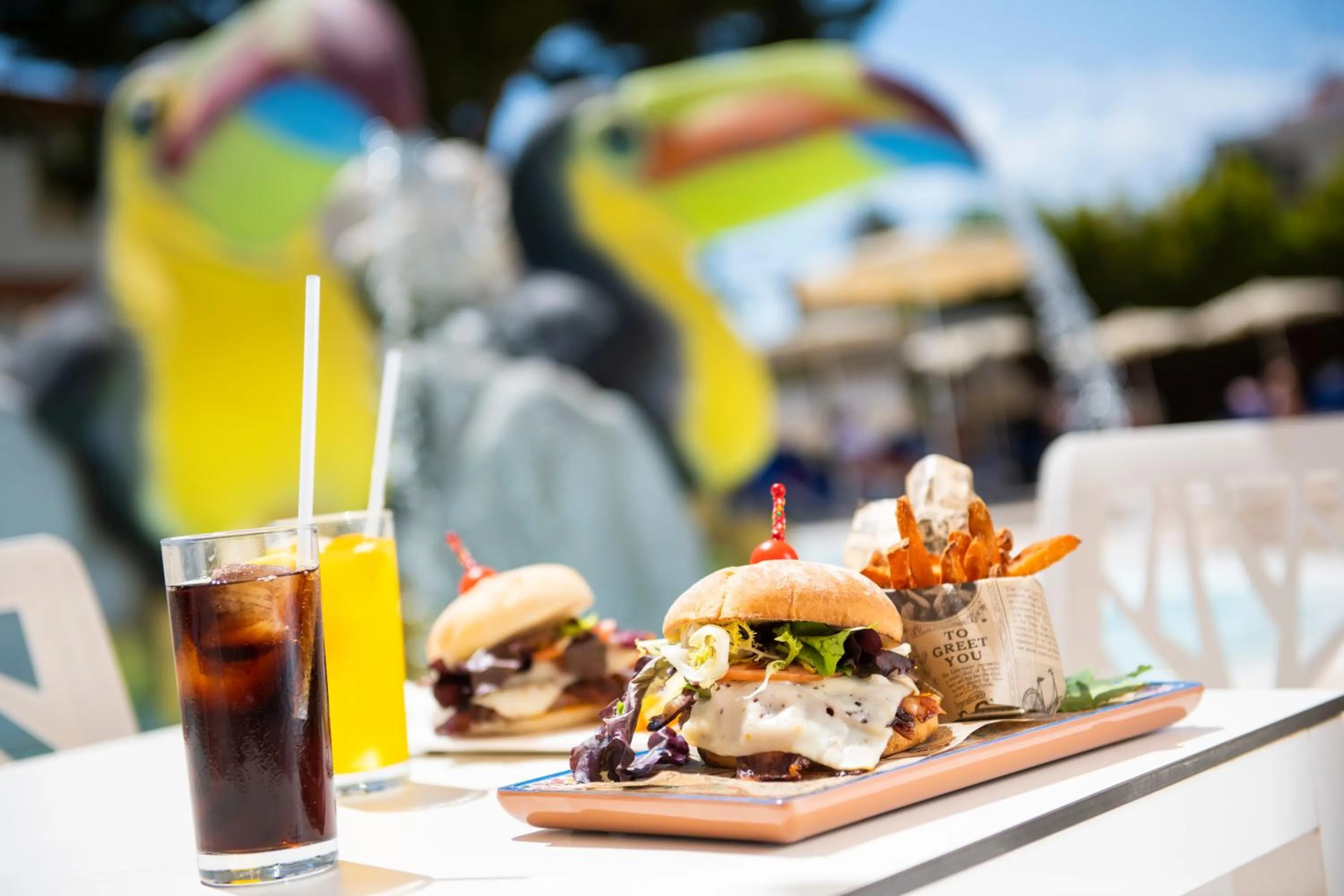 Food close-up in Hotel Condesa