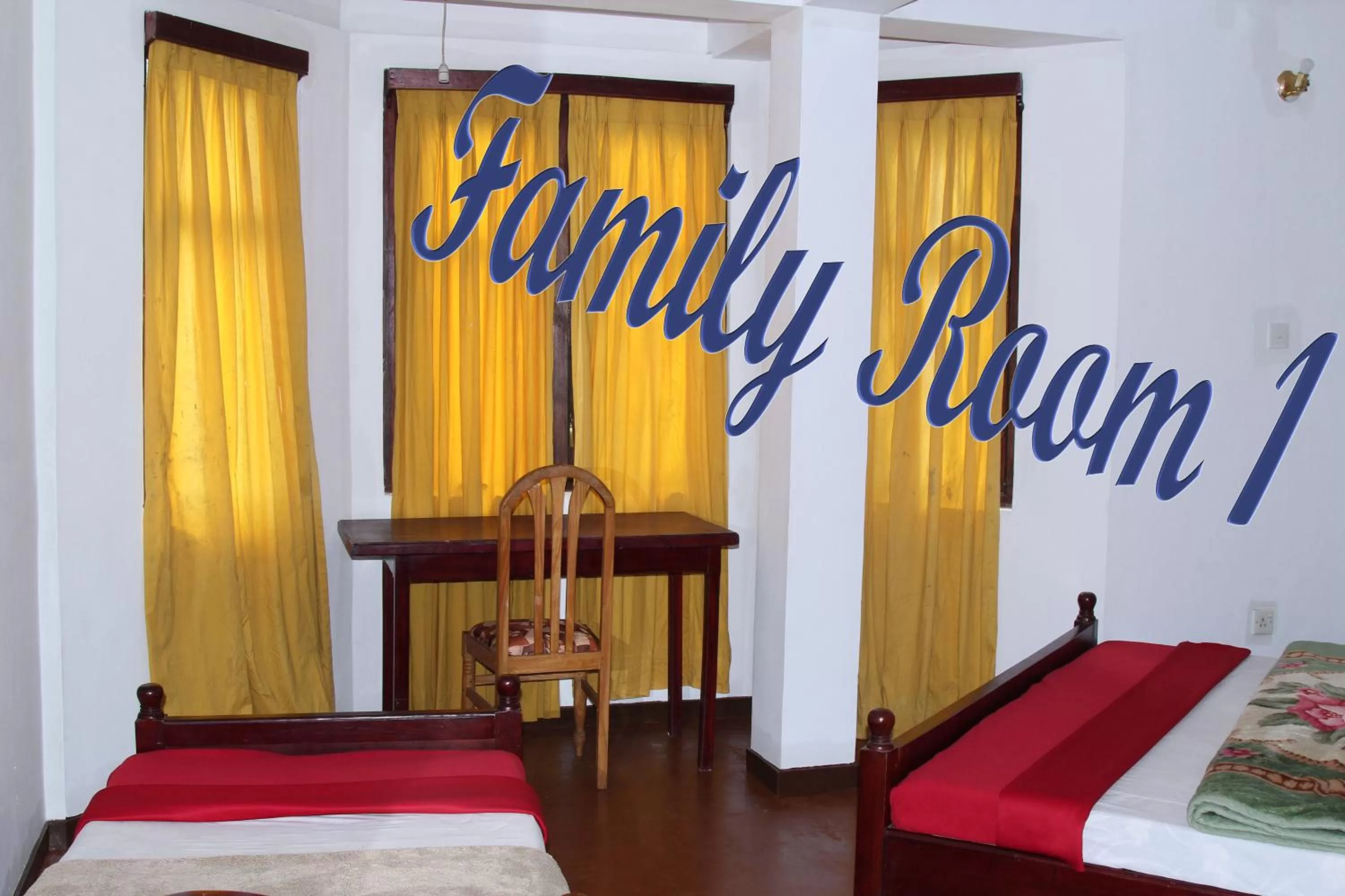 Bed in Panorama Accommodations Nuwara Eliya