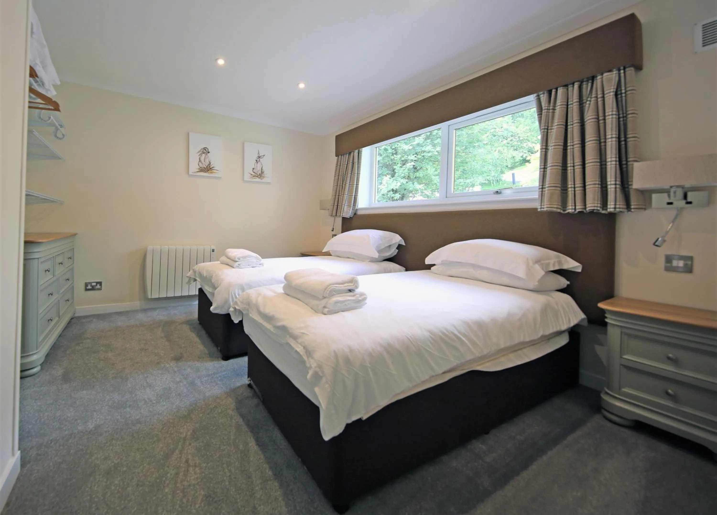 Bed in Loch Rannoch Highland Club