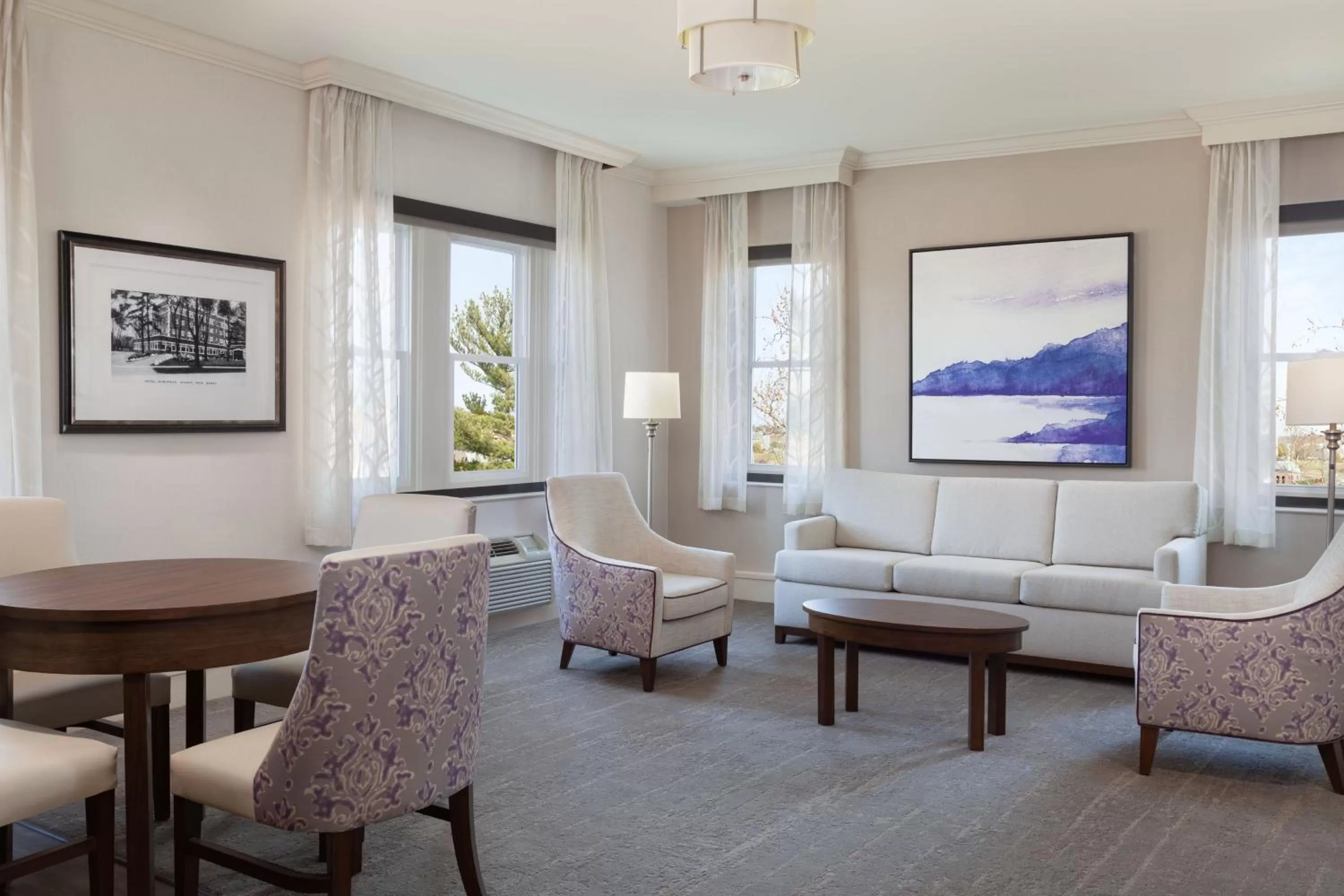 Living room in The Albion Summit