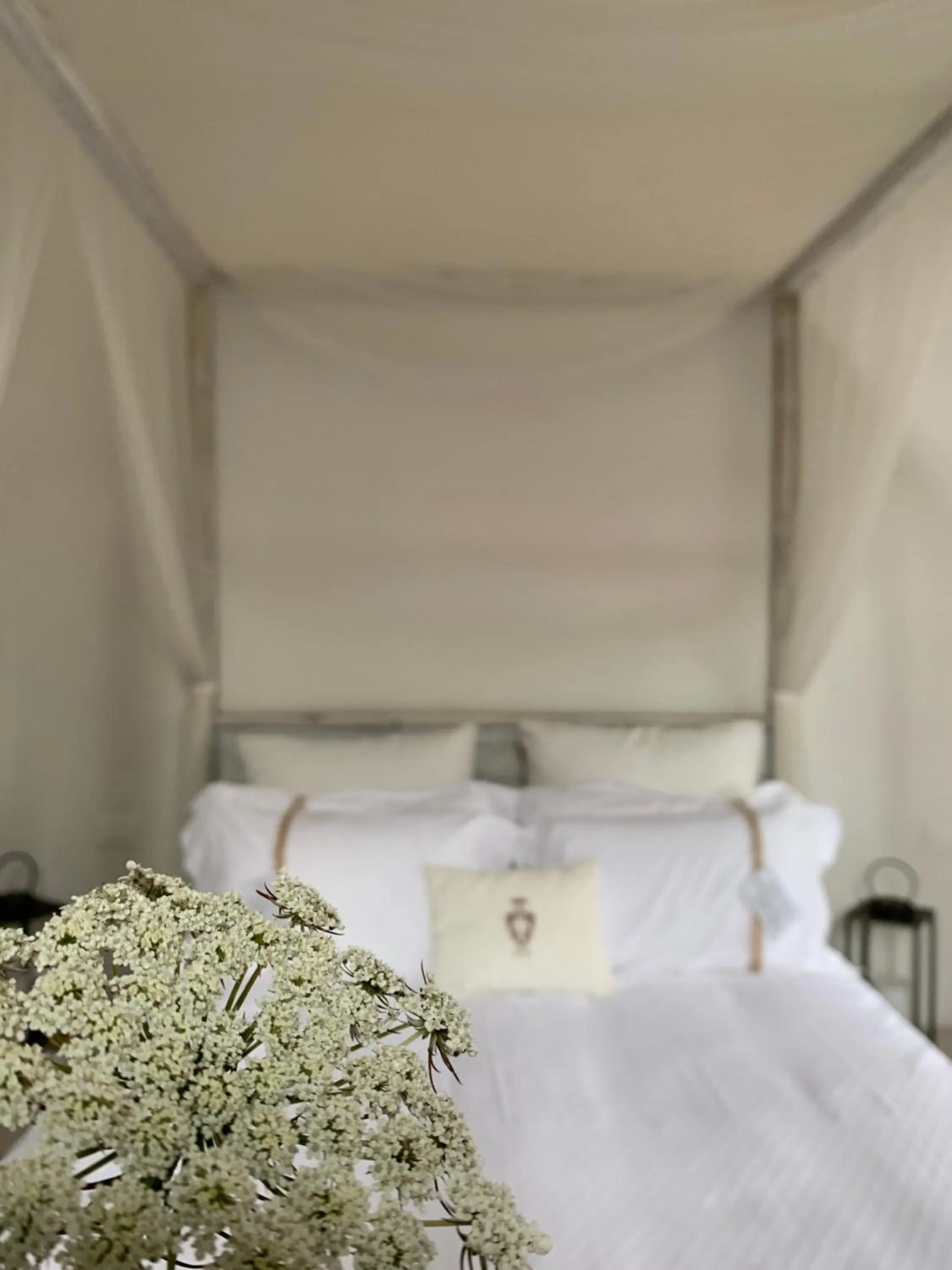 Bed in Palazzo Castriota