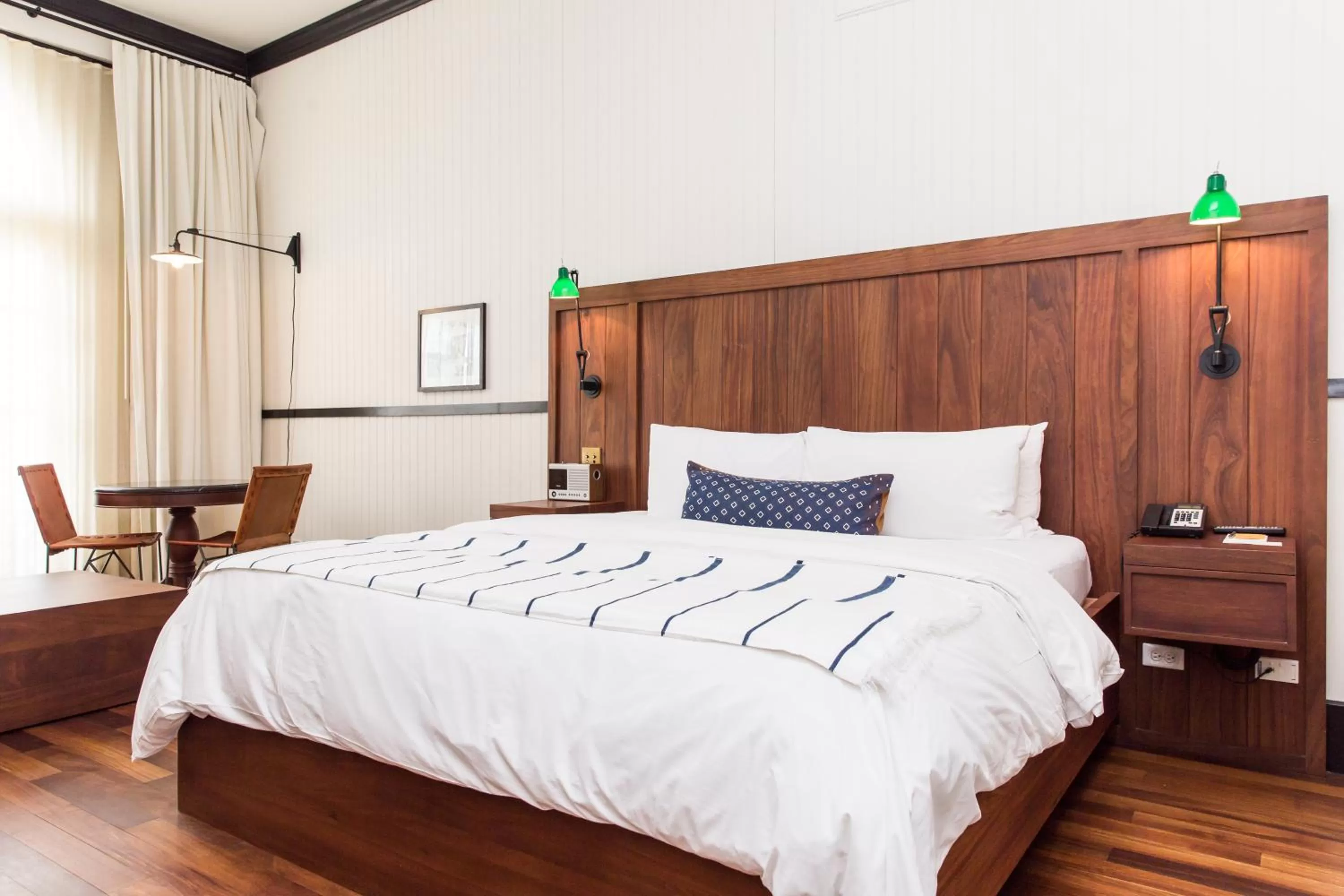 Bed in American Trade Hotel