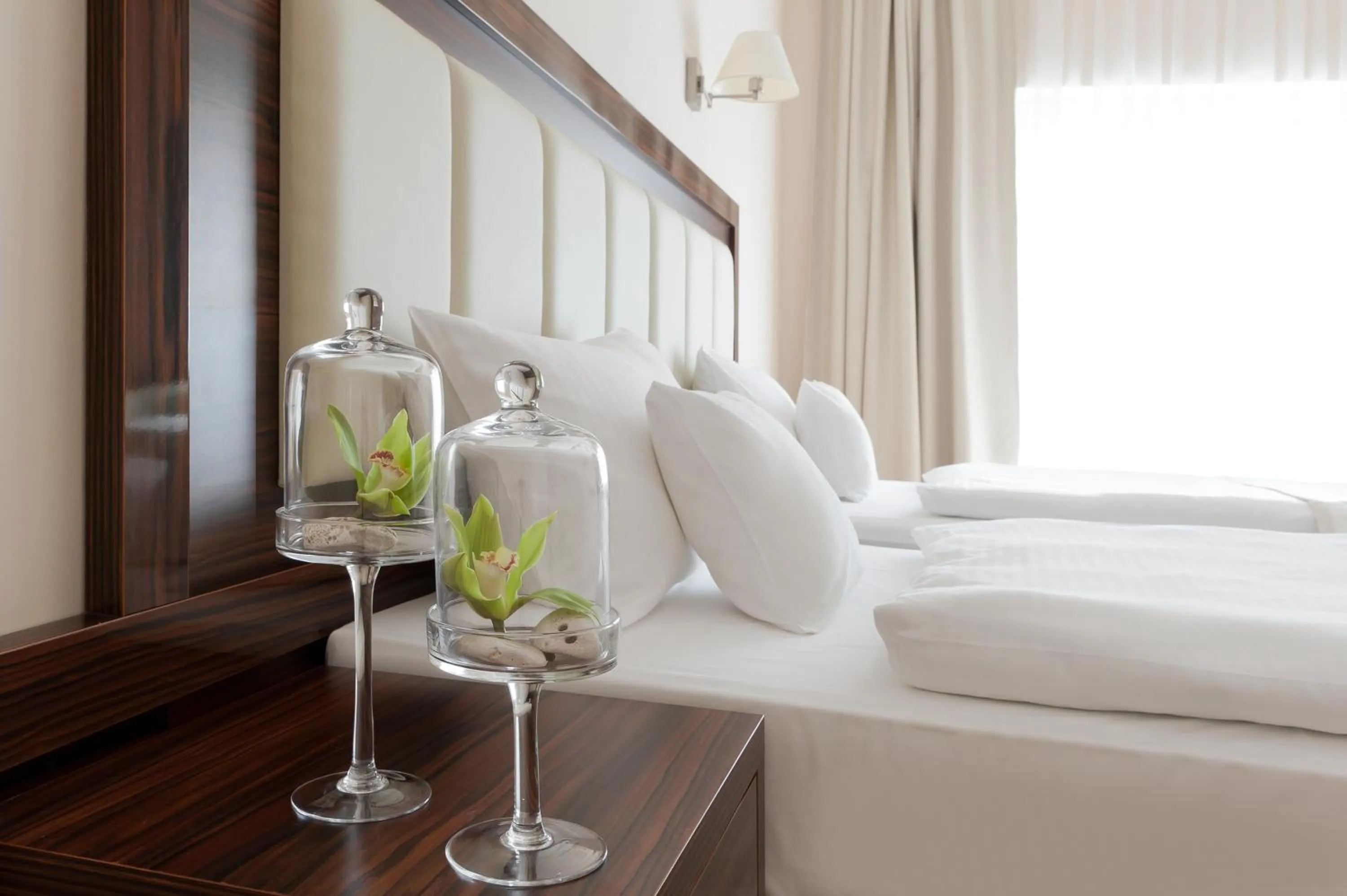 Bed in Hotel Binkowski