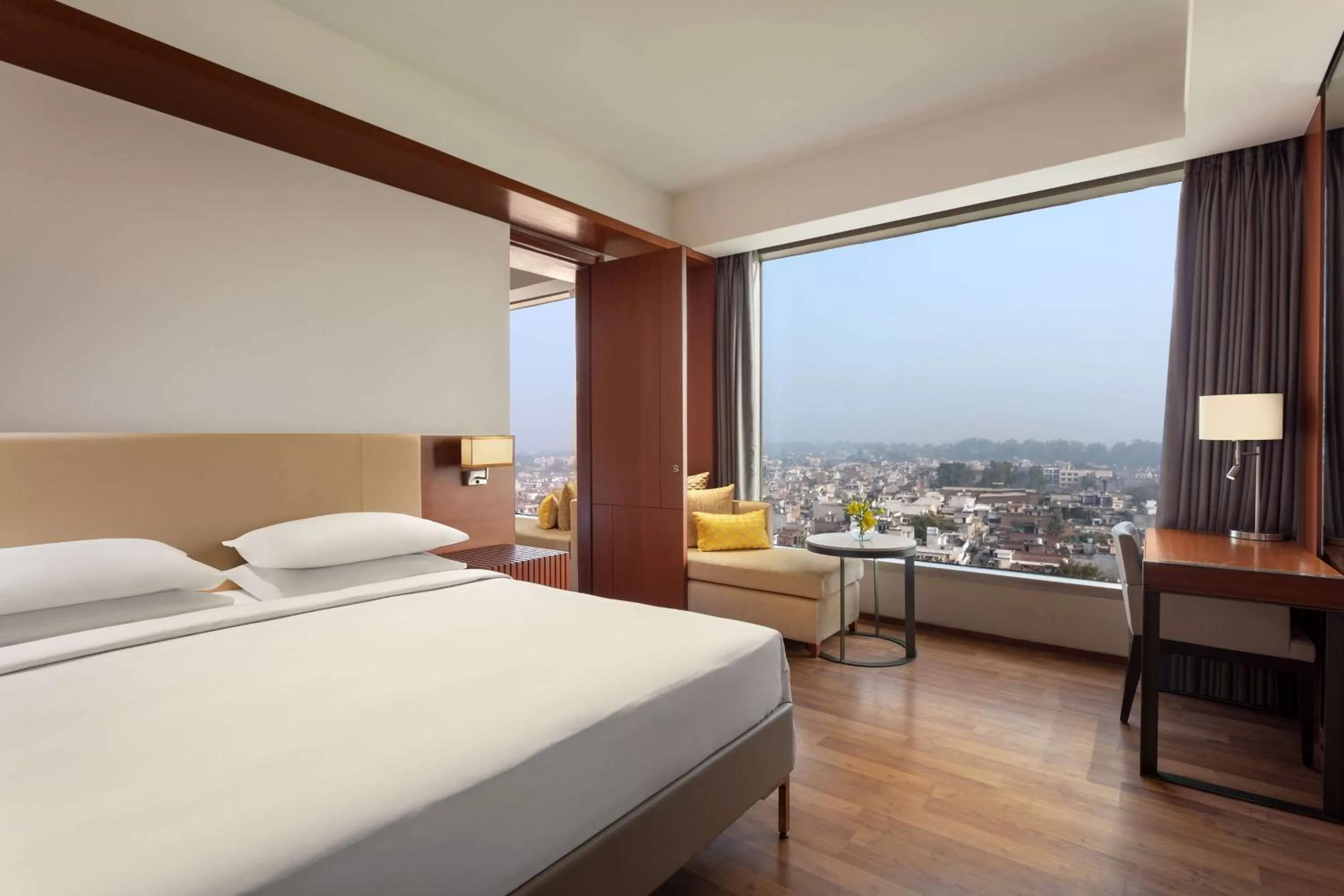 Photo of the whole room, Bed in Hyatt Regency Amritsar Hotel & Spa