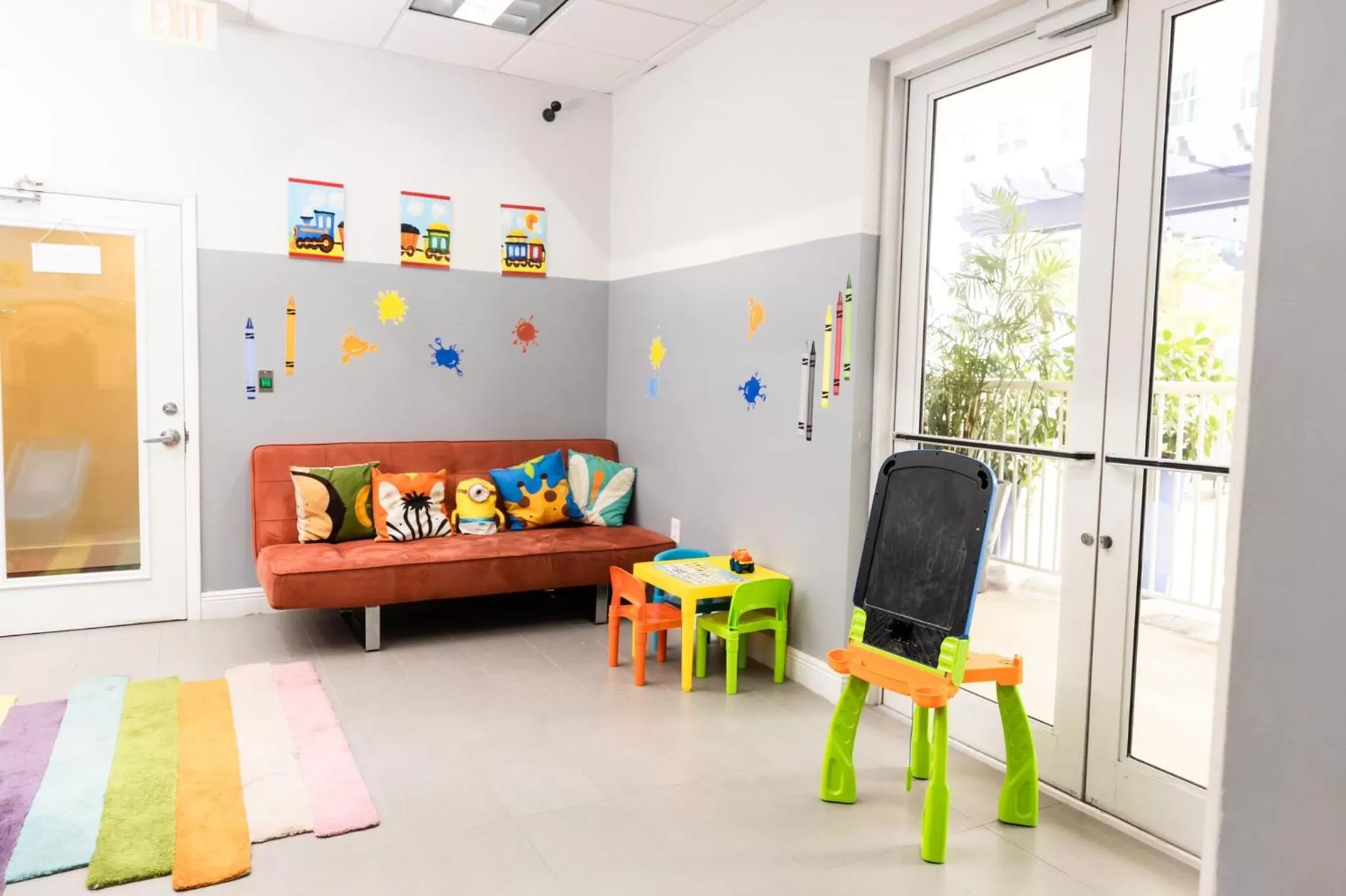 Kids's club in Modern and Luxurious Brickell Studio