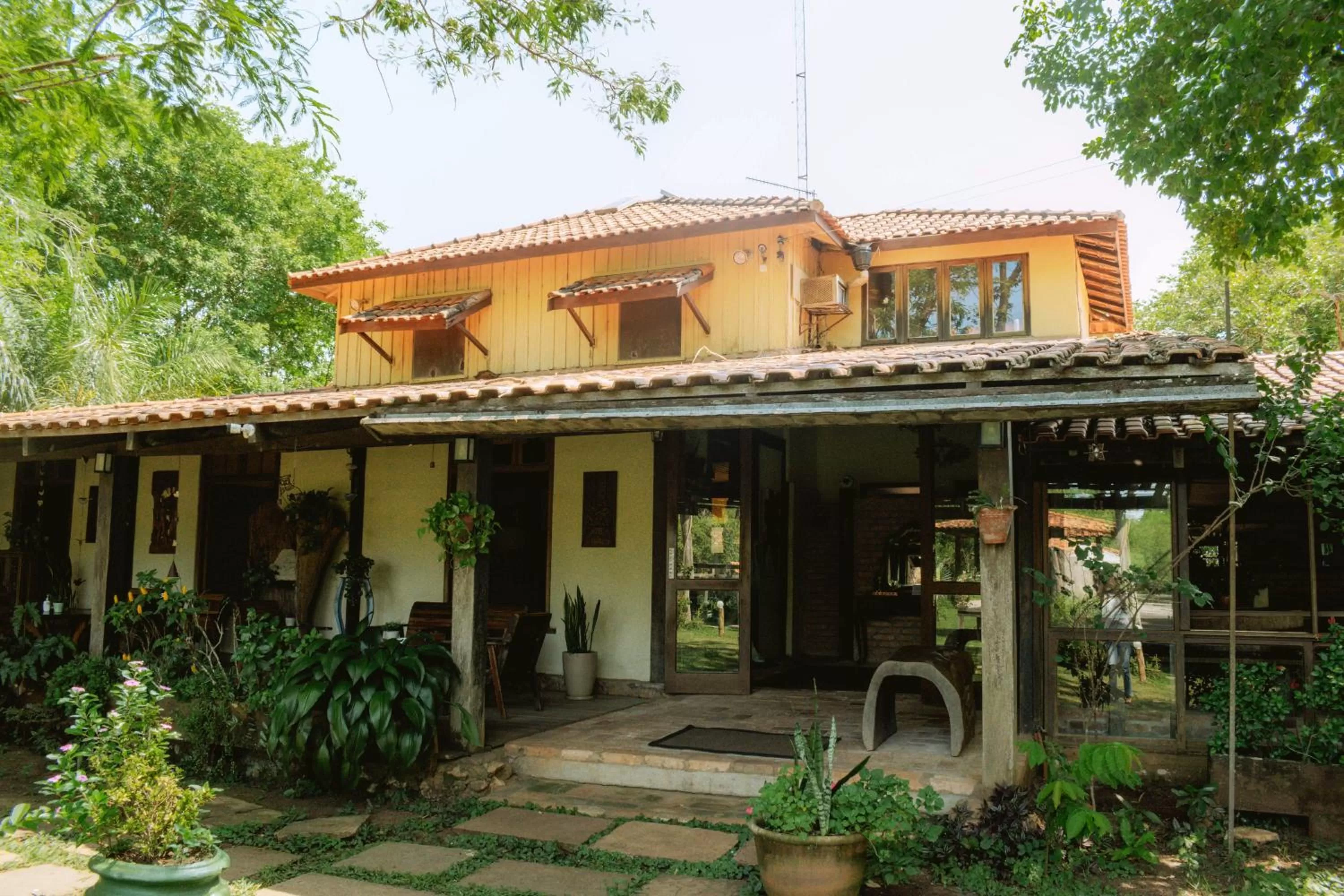 Property building in Hotel Santa Esmeralda