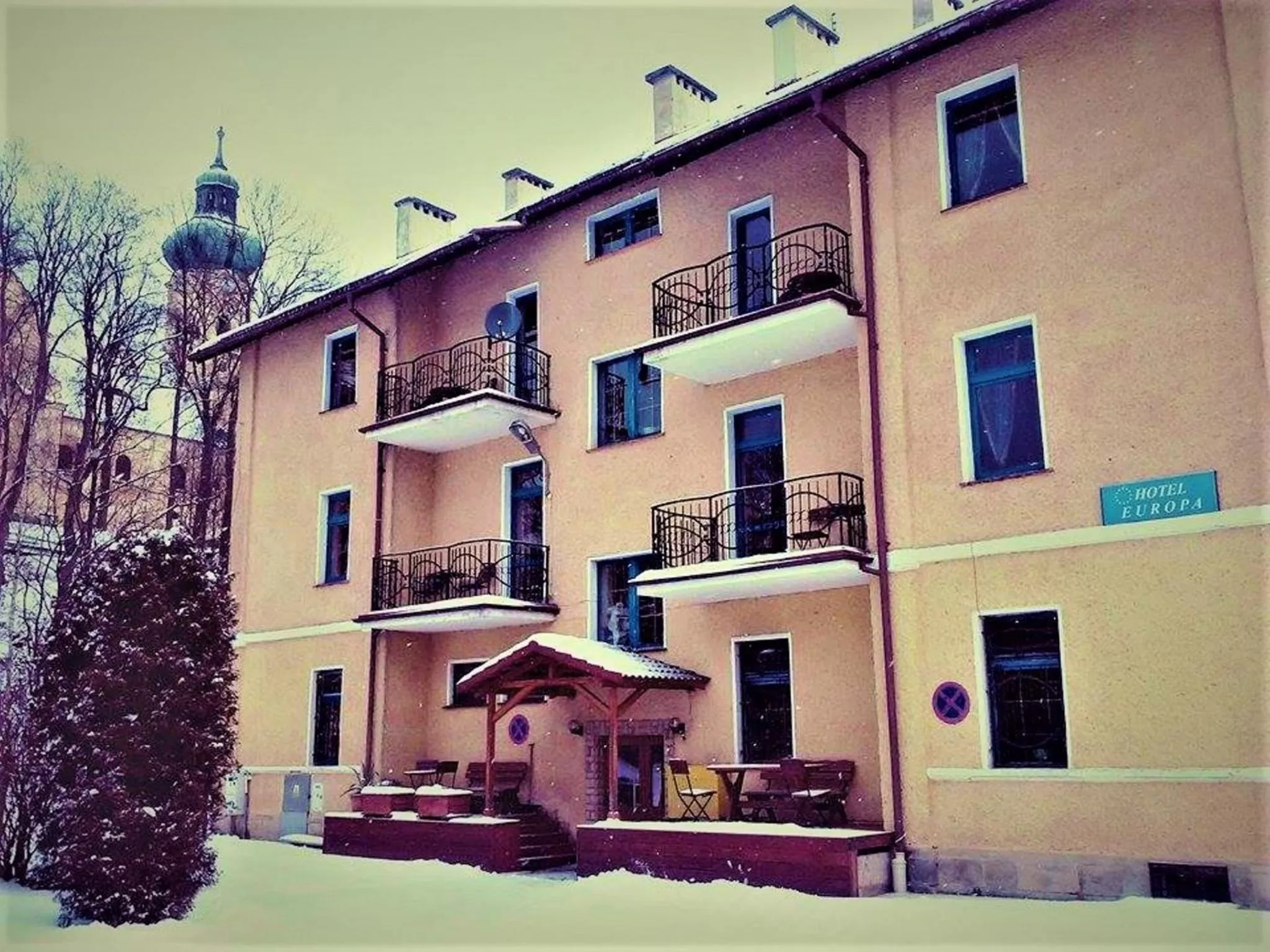 Property building in Hotel Europa