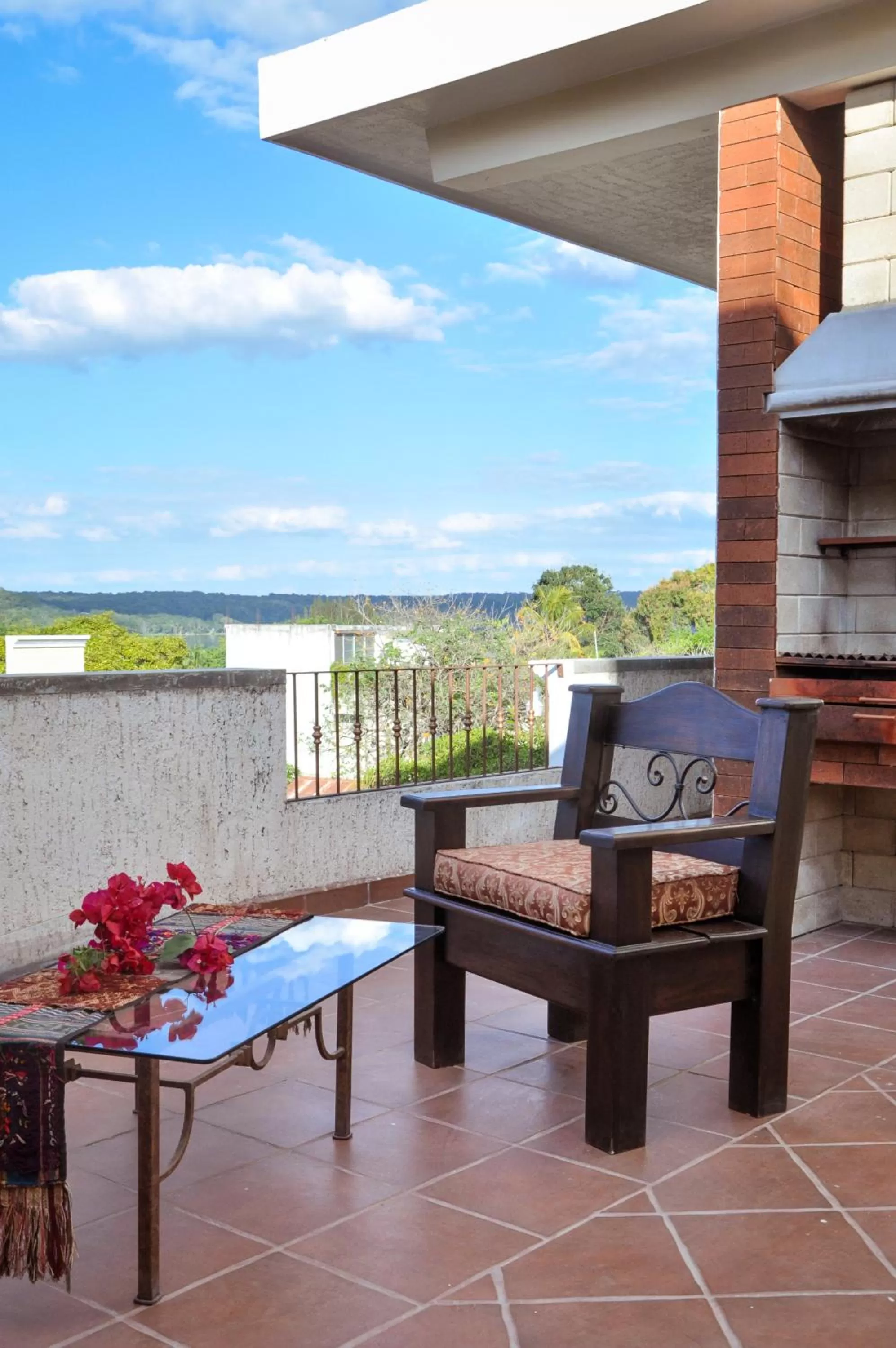 Patio in Hotel Quinta Maya