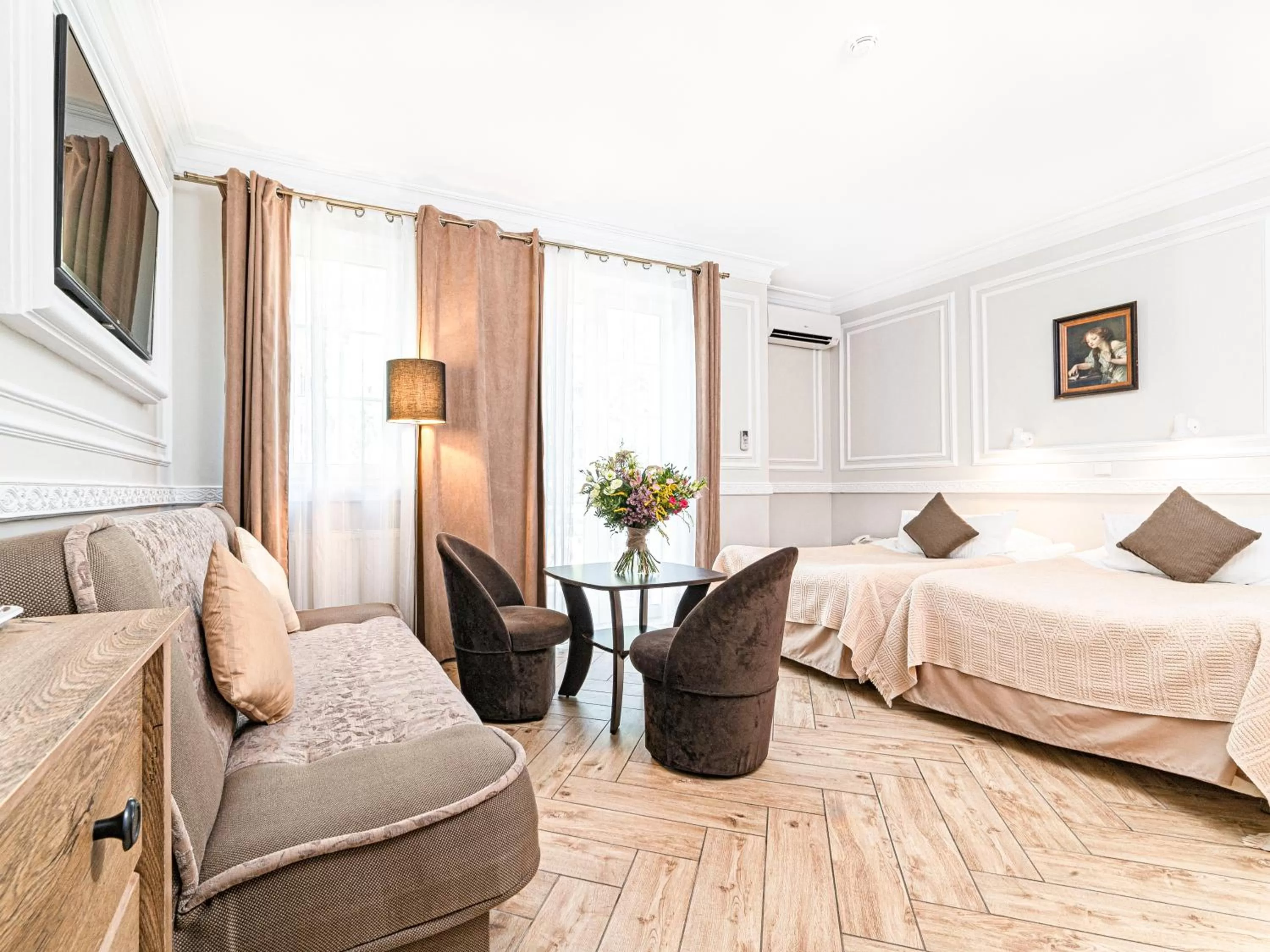 Bed in Hotel Solar Palace SPA & Wellness