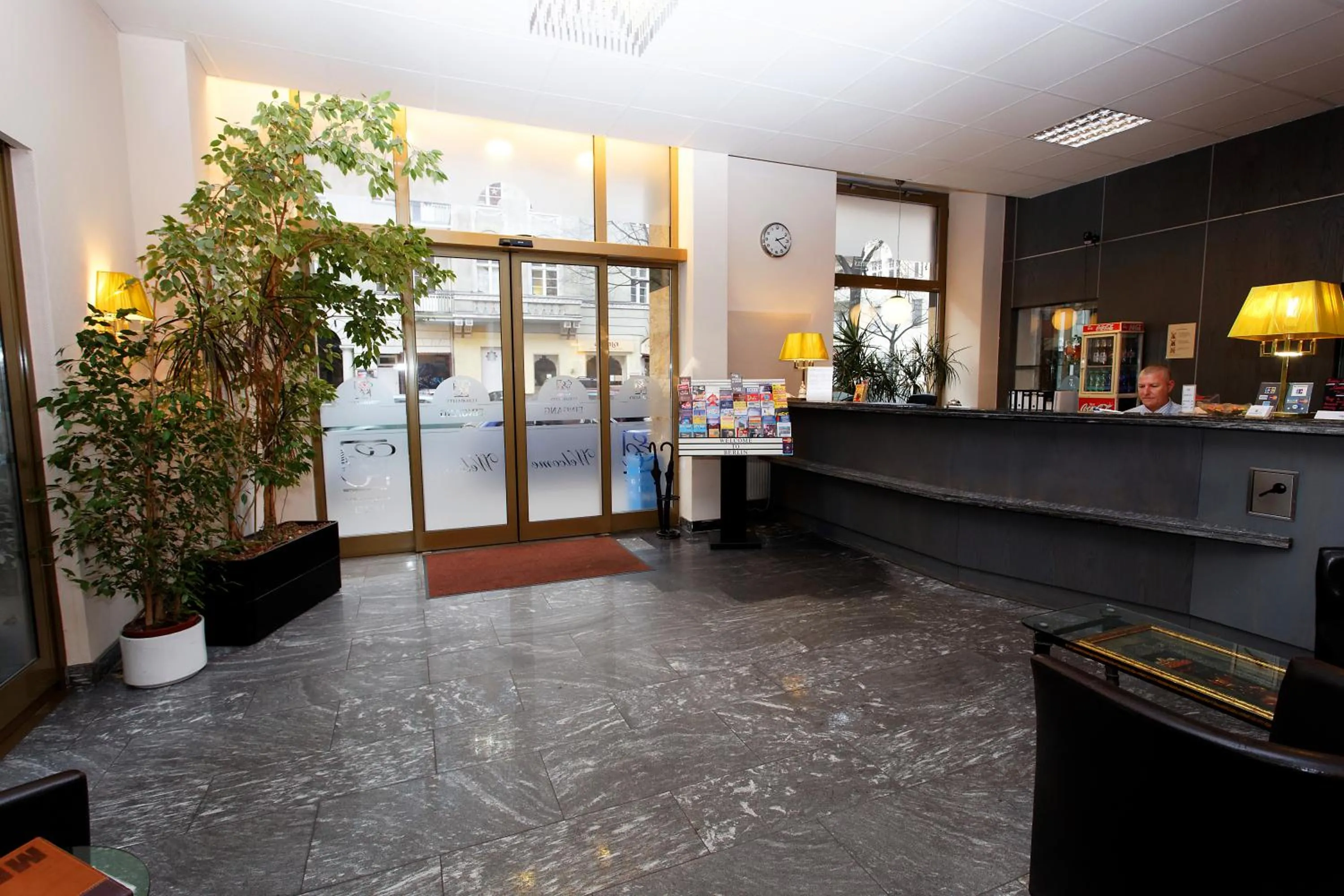 Lobby or reception in Hotel Europa City