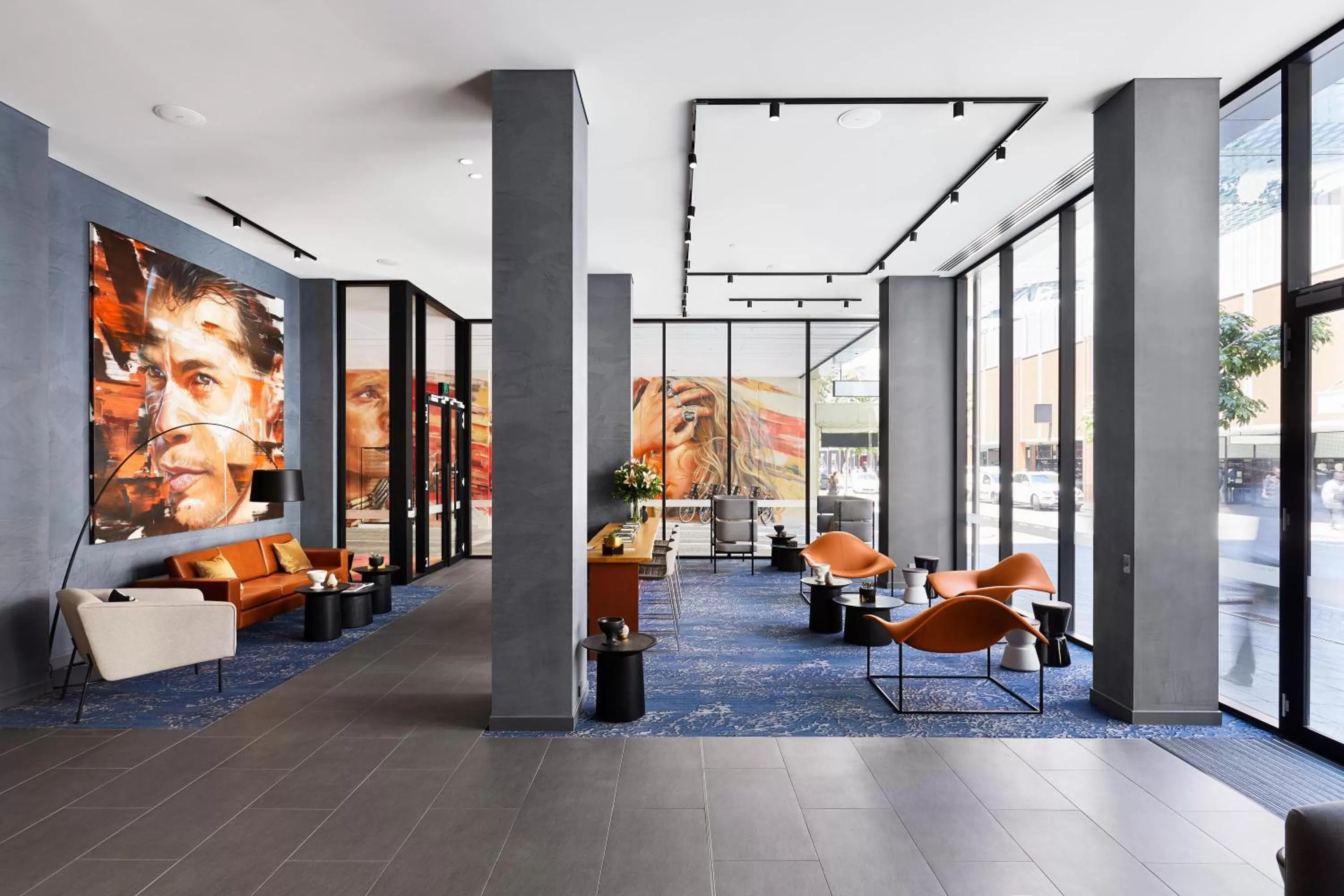 Lobby or reception in The Adnate Perth - Art Series