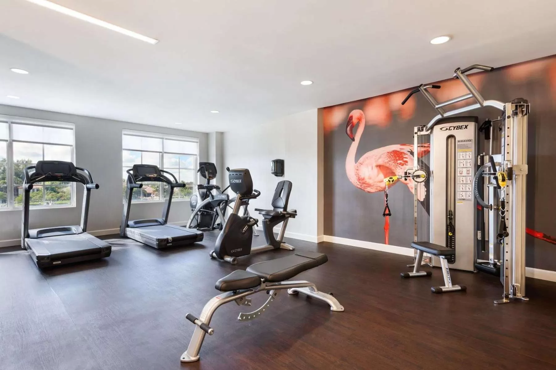 Fitness centre/facilities in Wyndham Grand Jupiter at Harbourside Place