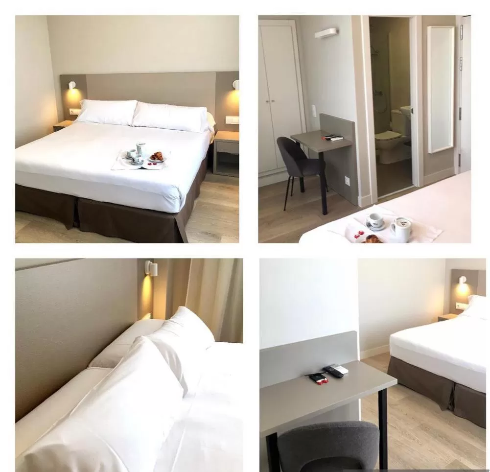 Bed in Hotel El Águila