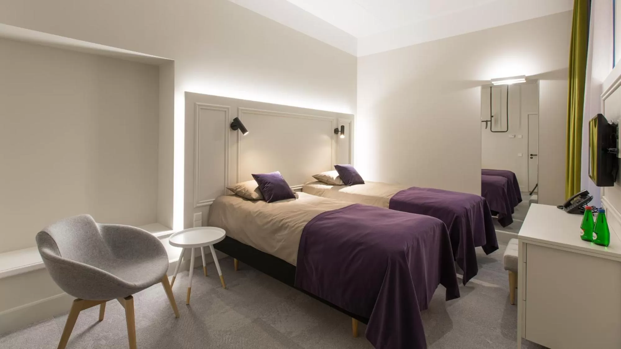 Bedroom, Bed in Park Hotel Viljandi