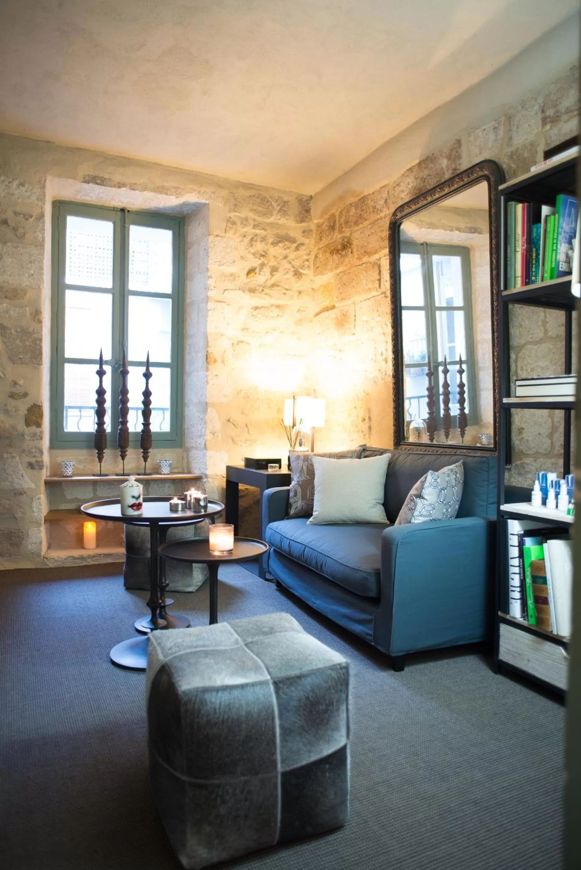 Living room, Seating Area in La Banasterie