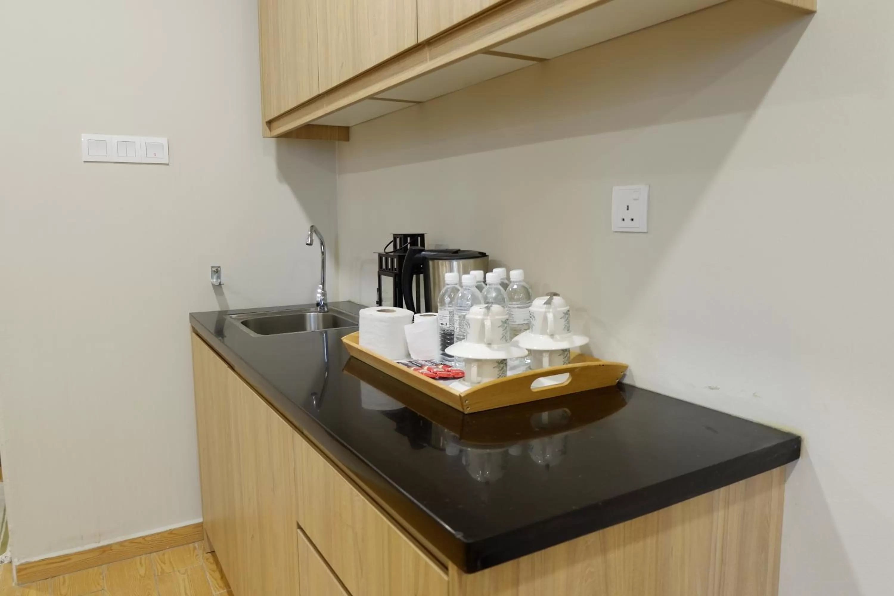 Kitchen or kitchenette in Bangi Perdana Hotel