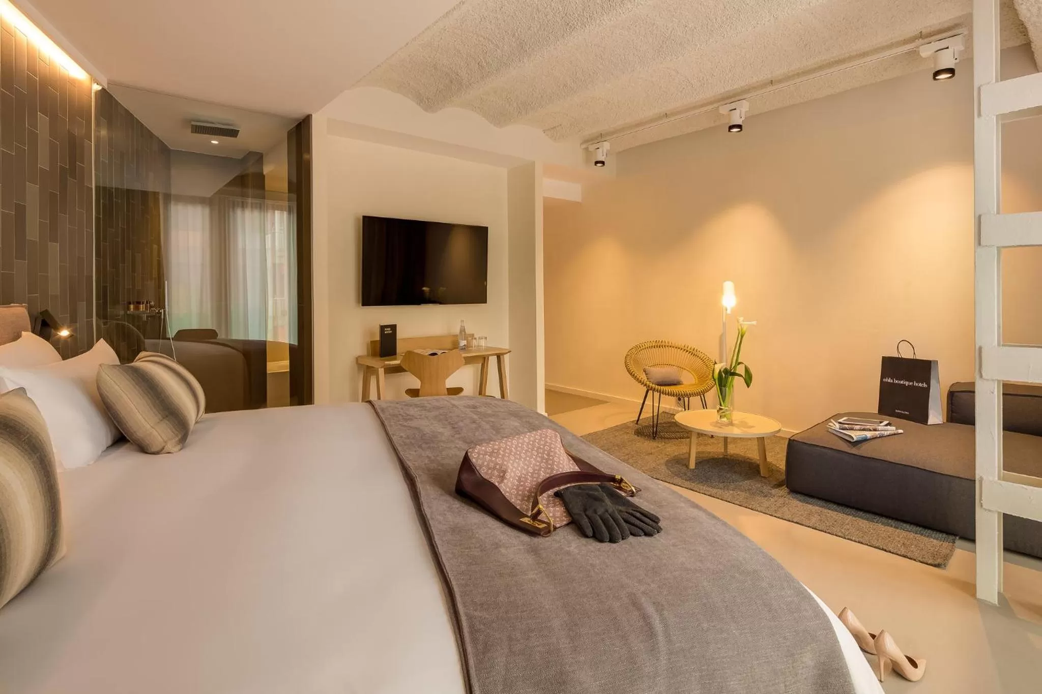 Photo of the whole room, Bed in Ohla Eixample