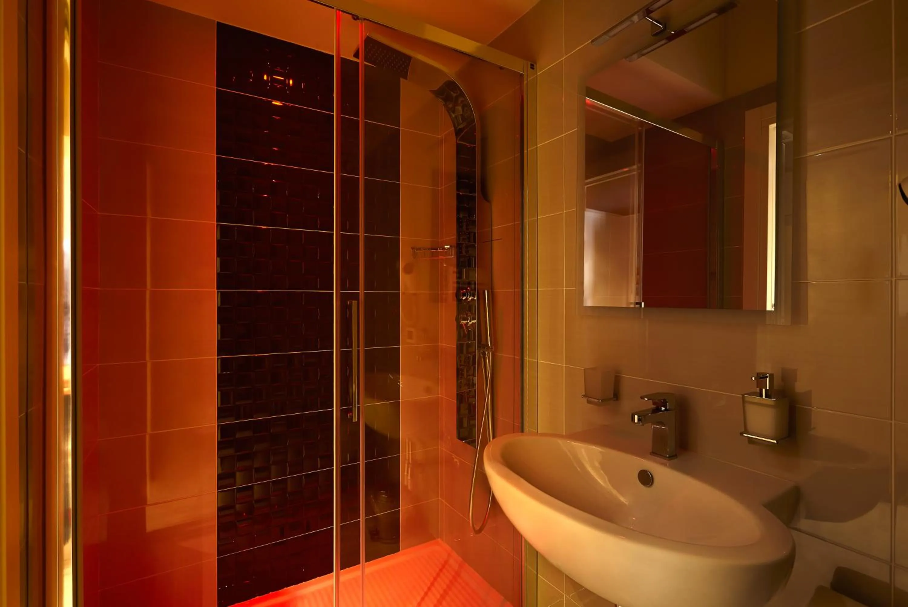 Shower in Hospitality Hotel