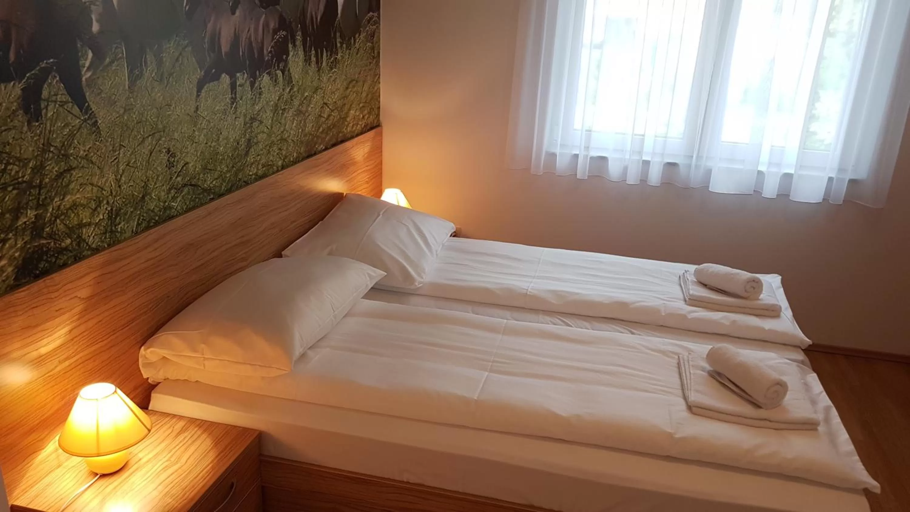 Photo of the whole room, Bed in B&B By The Way