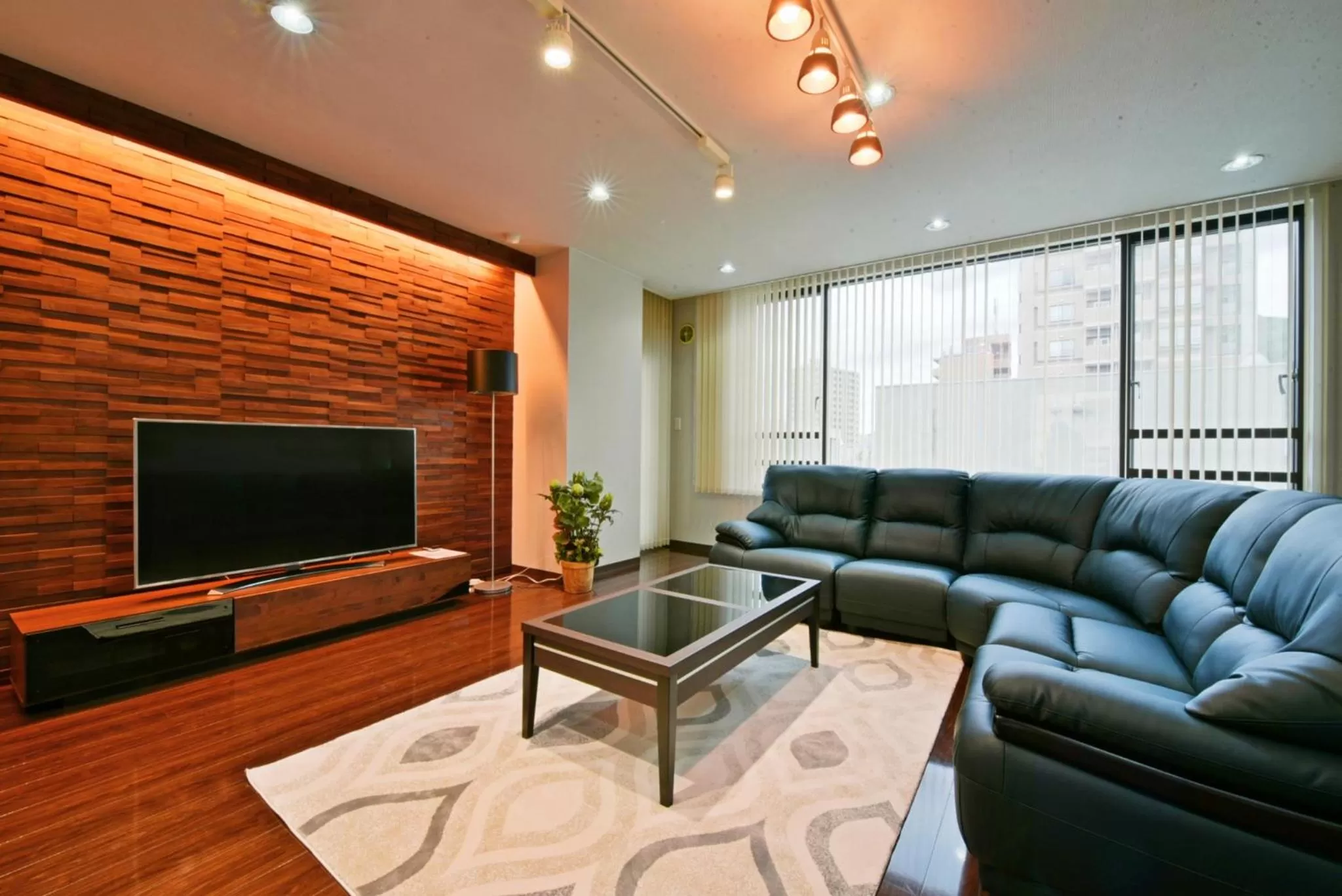 Living room in Hostel PLEASURE MARUYAMA