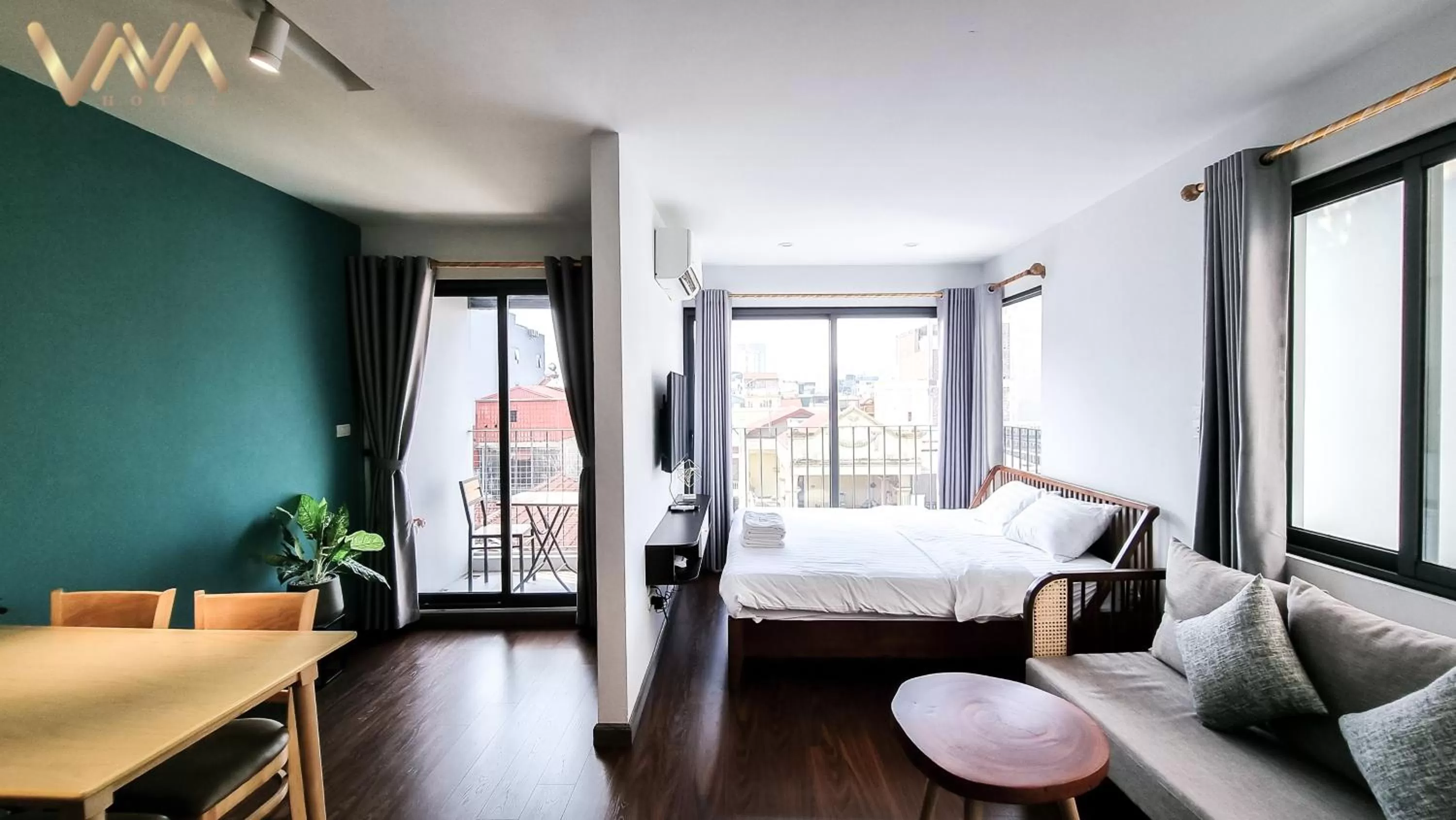 Bed in VNAHOMES Serviced Apartment