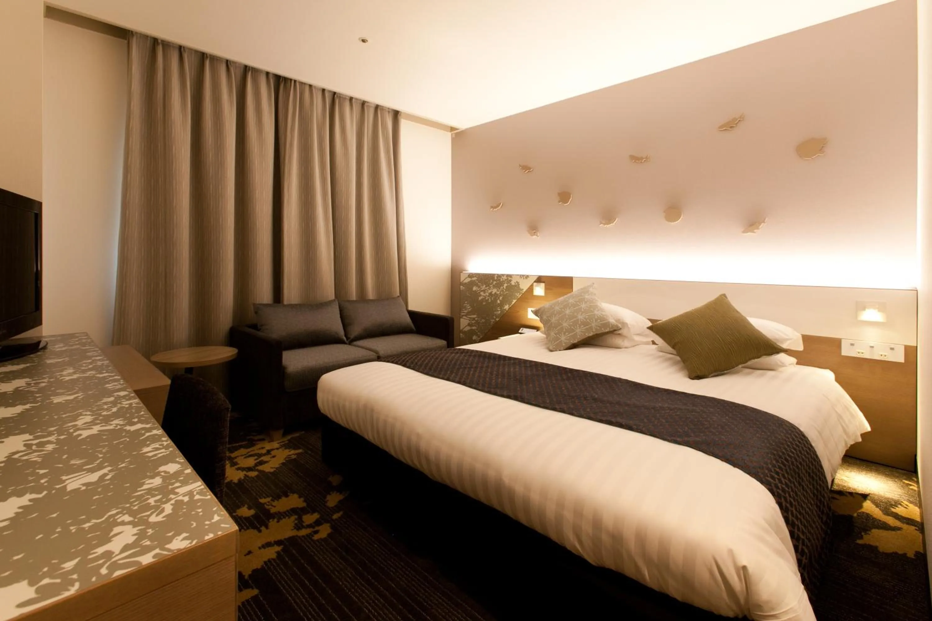 Photo of the whole room, Bed in Toyama Excel Hotel Tokyu