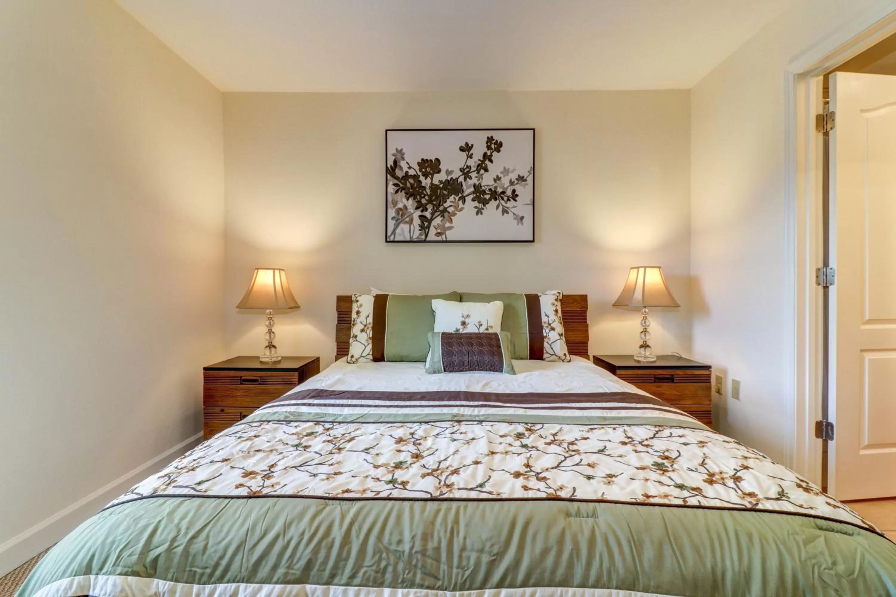 Bed in Sandy's Sanctuary